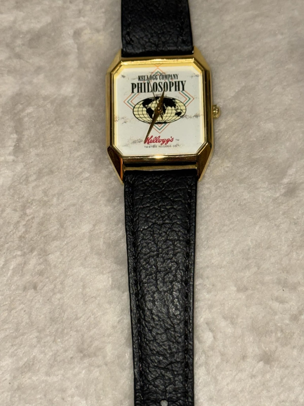 NICE Vintage 1993 Kellogg’s Company PHILOSOPHY Wristwatch RARE