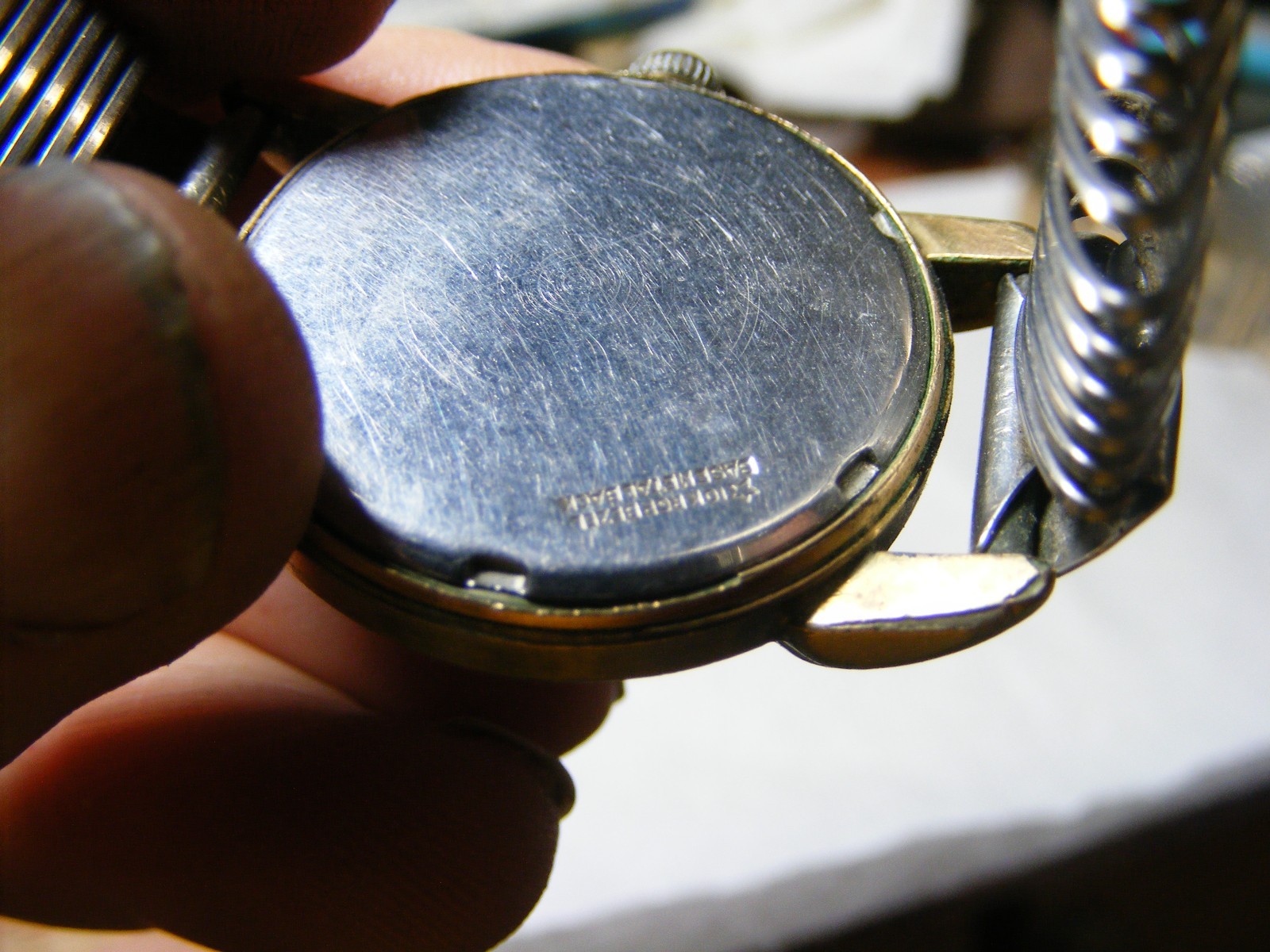 Vintage WWII RECTA Military Wristwatch shock resistant/Antimagnetic Runs well!