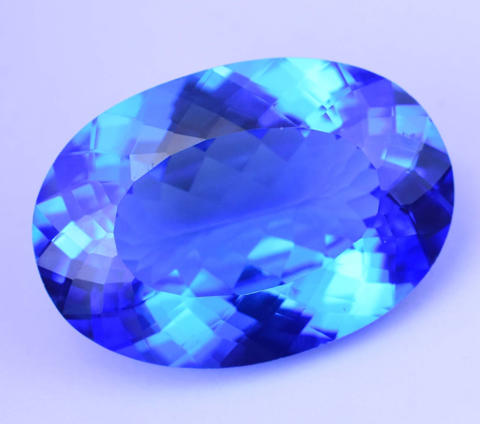 45.20 Ct Flawless Natural Ceylon Blue Spinel AGL Certified BIG-SIZE Gemstone