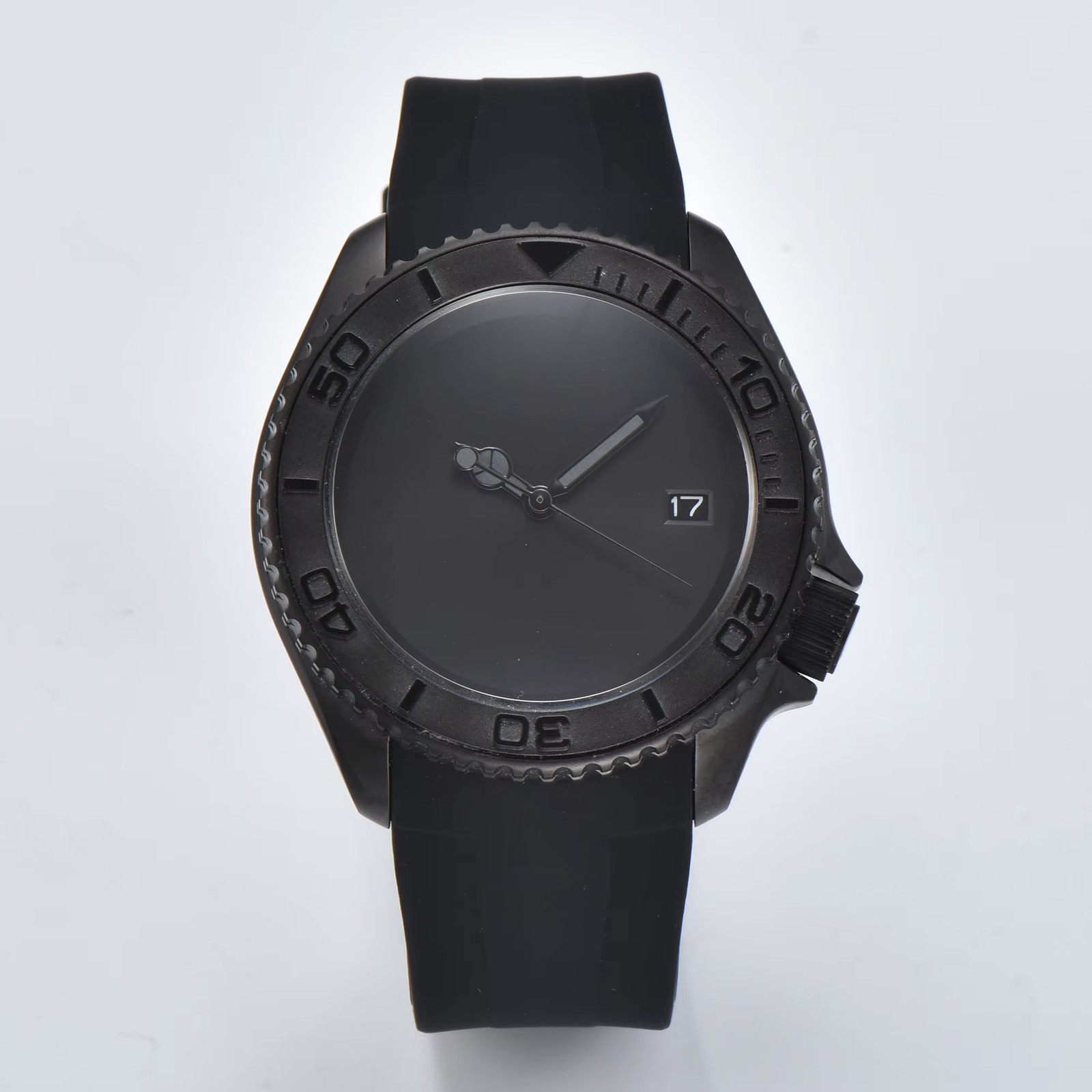 40.5Mm Diving Automatic Mechanical Men’S Watches NH36 Movement Ceramic Bezel Wat