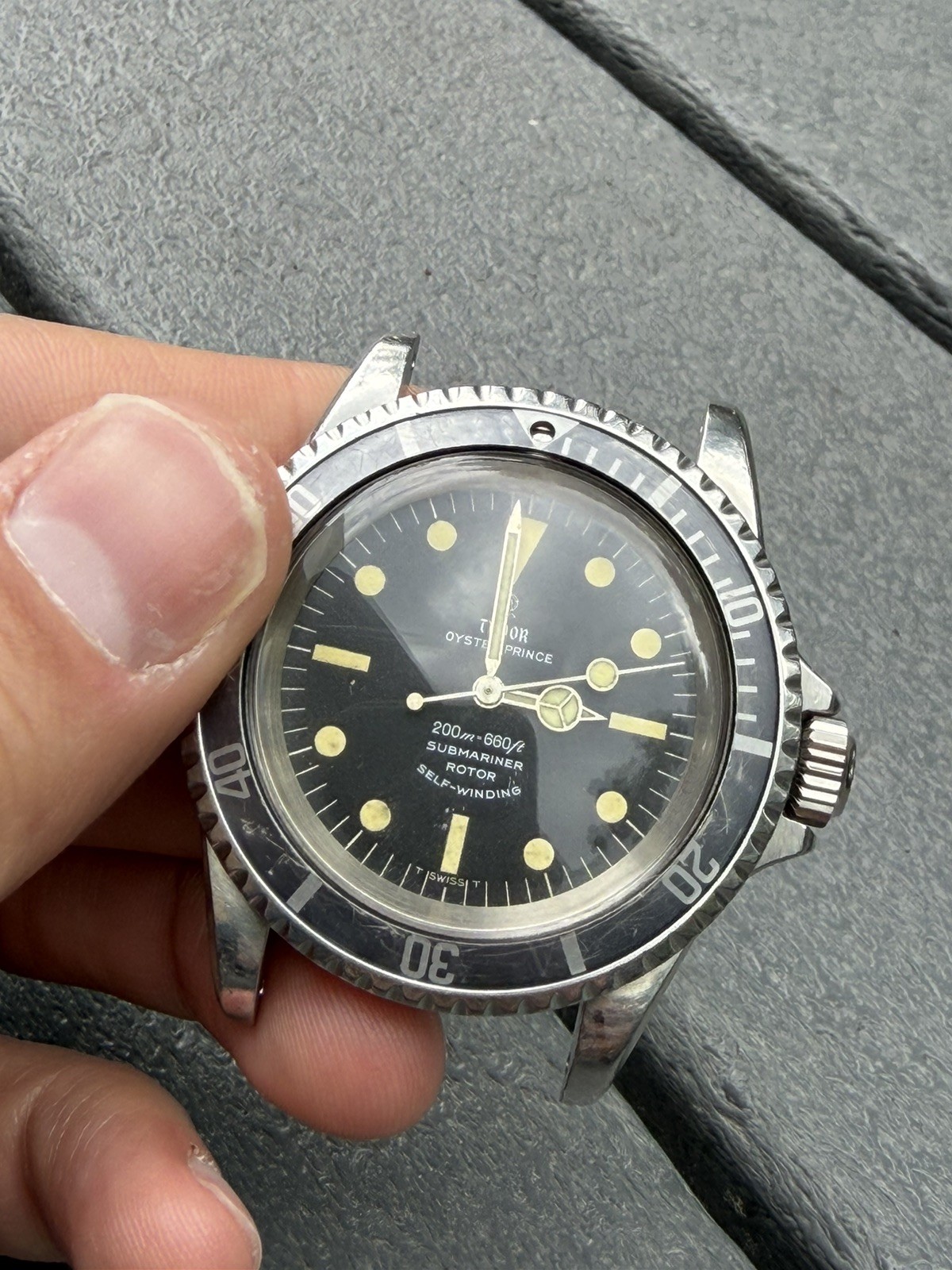 Tudor Oyster Prince Submariner 7928 by Rolex Cal 390 ROW 1966/1967