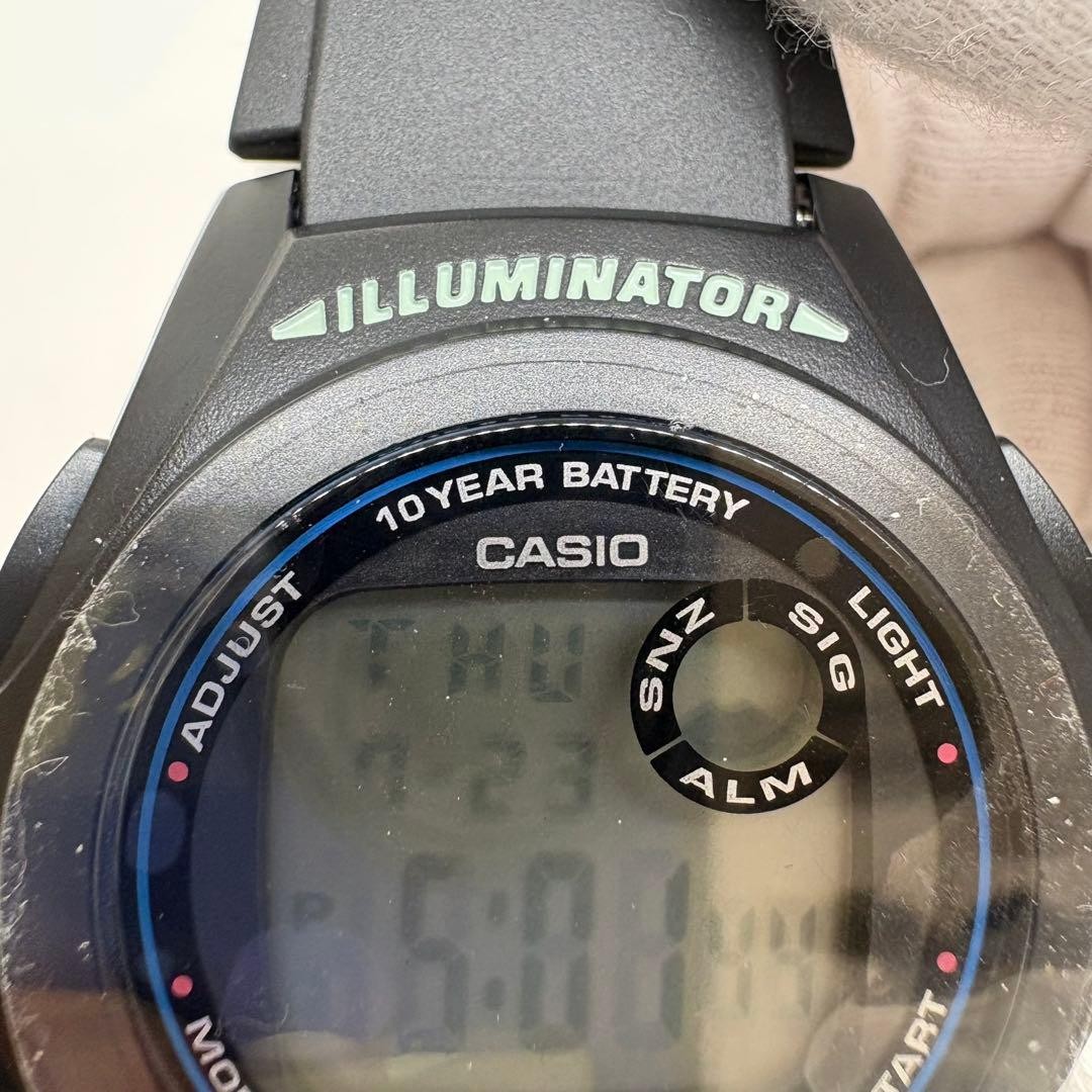 CASIO ILLUMINATOR Black F-200 (Working Condition)