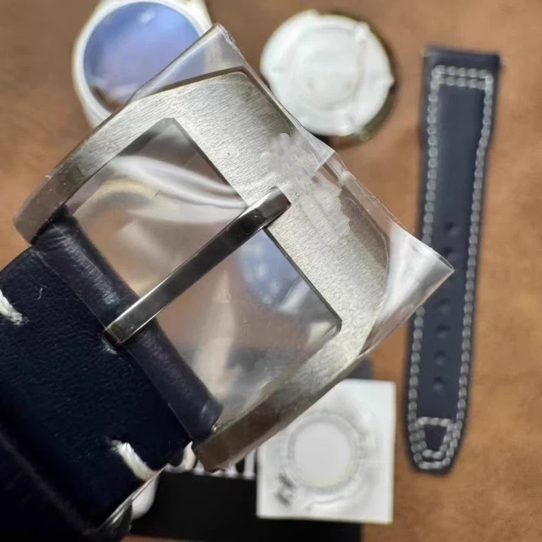 DIY 40mm Case + Leather Strap For Watch ETA 2824 Movement aftermarket