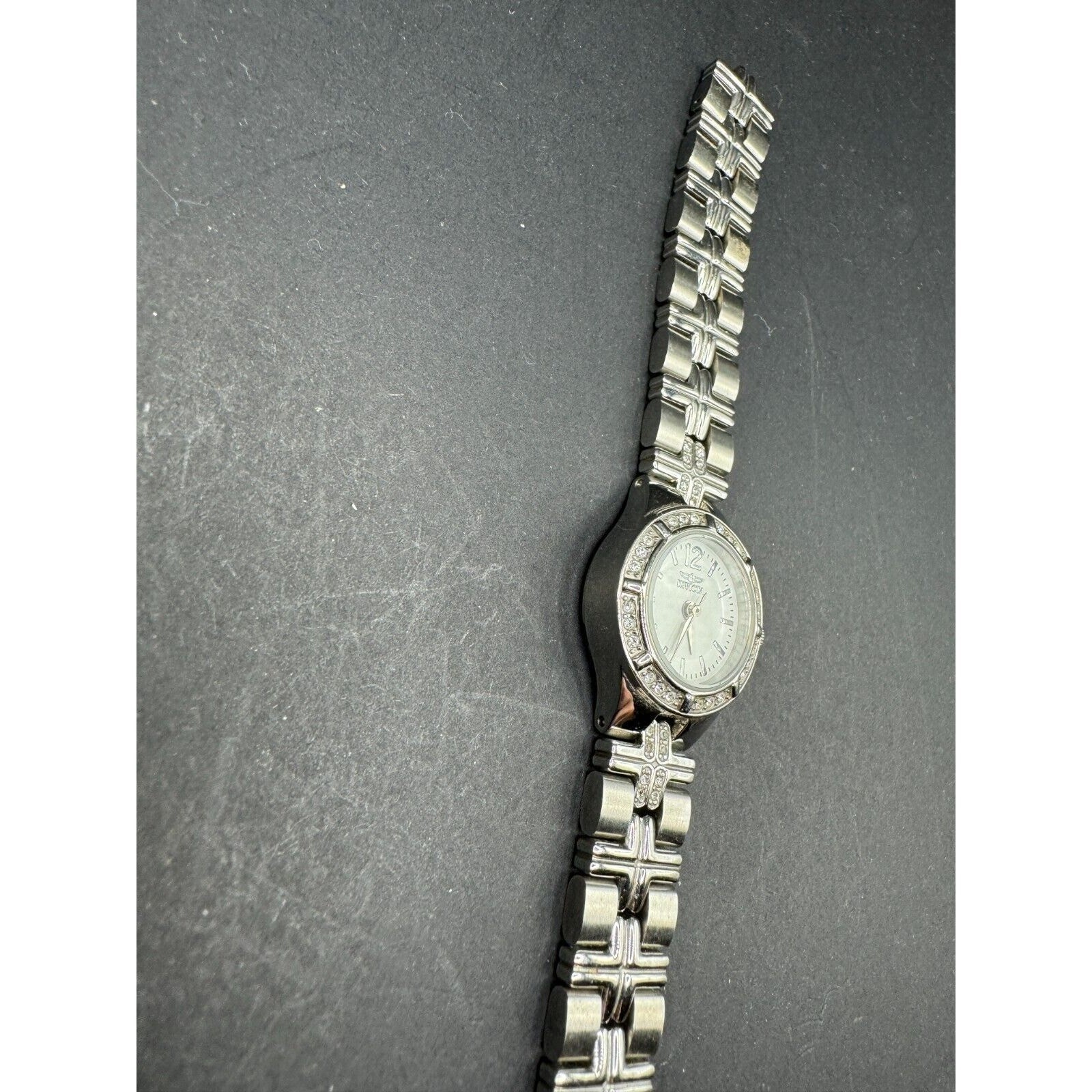 Invicta Collection Wildflower Stainless Steel Flame Fusion Crystal Women’s Watch