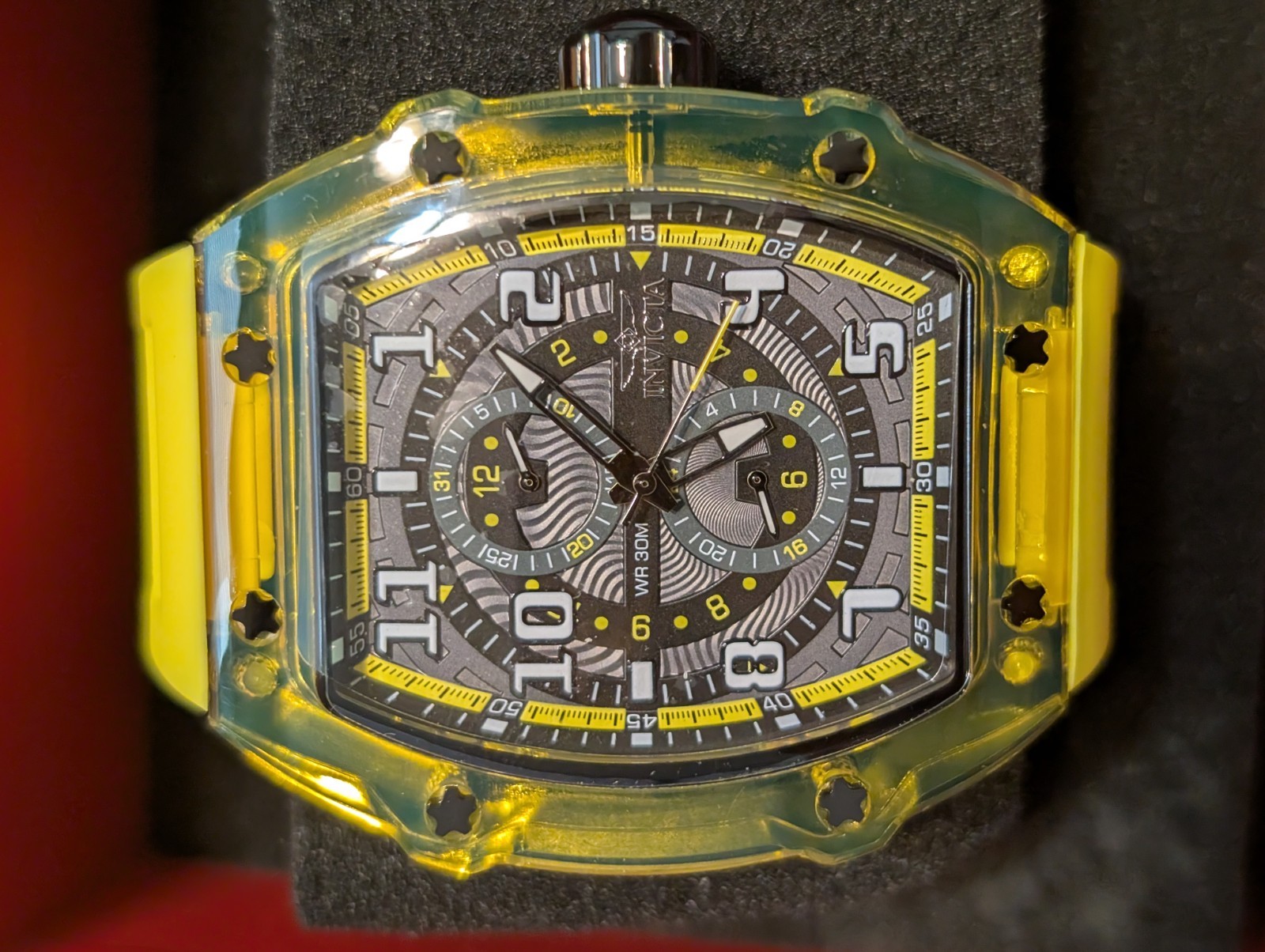 Invicta Racing Cyclone 48.5mm Men’s Watch Brand New In Box