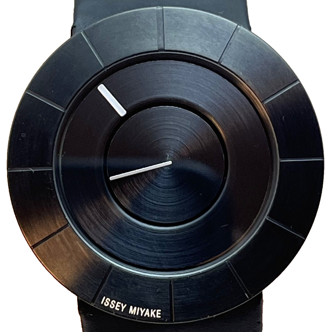 Seiko Issey Miyake TOKUJIN YOSHIOKA Qz Watch Japan Minimalist Black Leather#623B