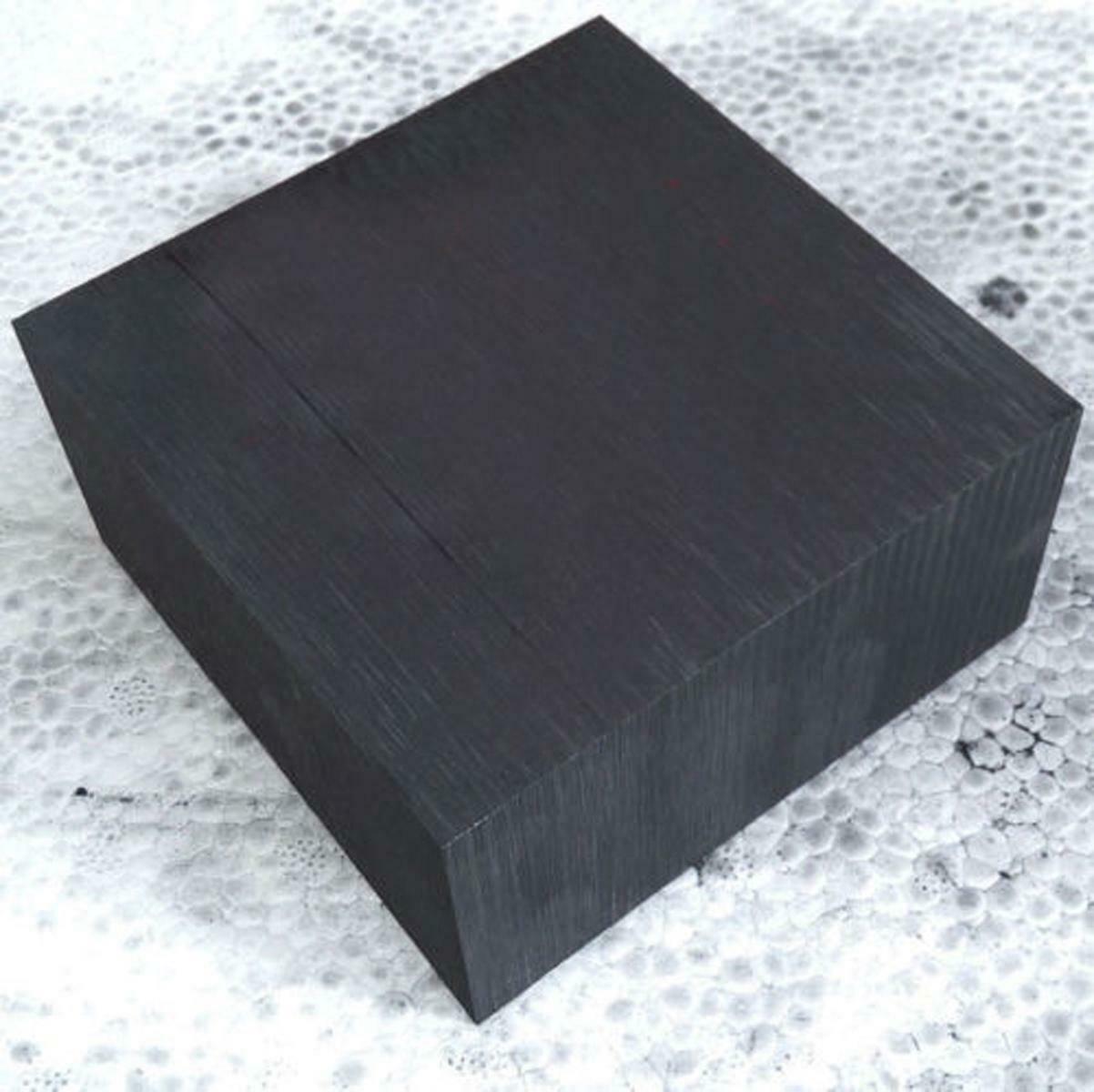 High Purity 99.9% Graphite Ingot Block Plate / Thickness 10mm ~30mm