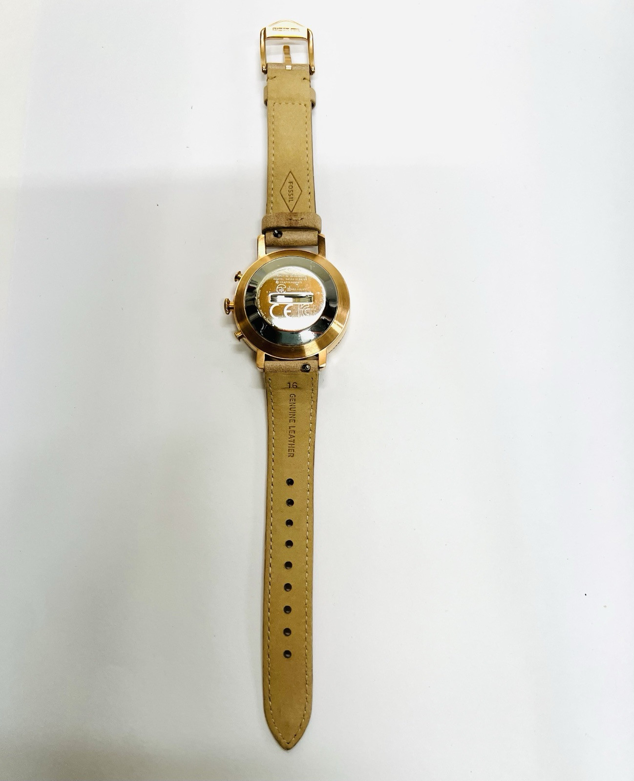 Ladies’ Fossil Q Neely Strap Hybrid Smart Watch with White Dial (Model: FTW5007)