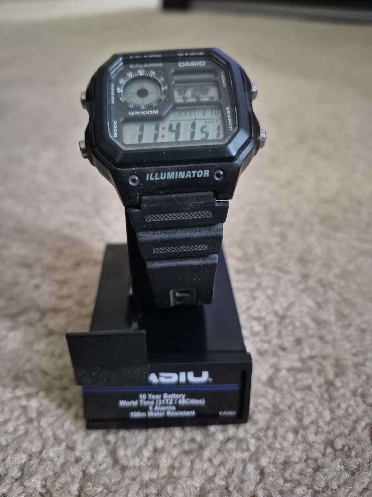 Casio AE-1200WH Royal World Time