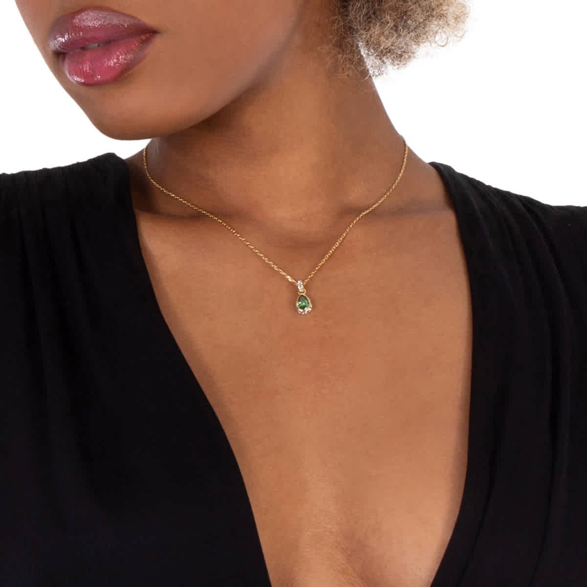 Swarovski Pear Cut Stilla Pendant Necklace