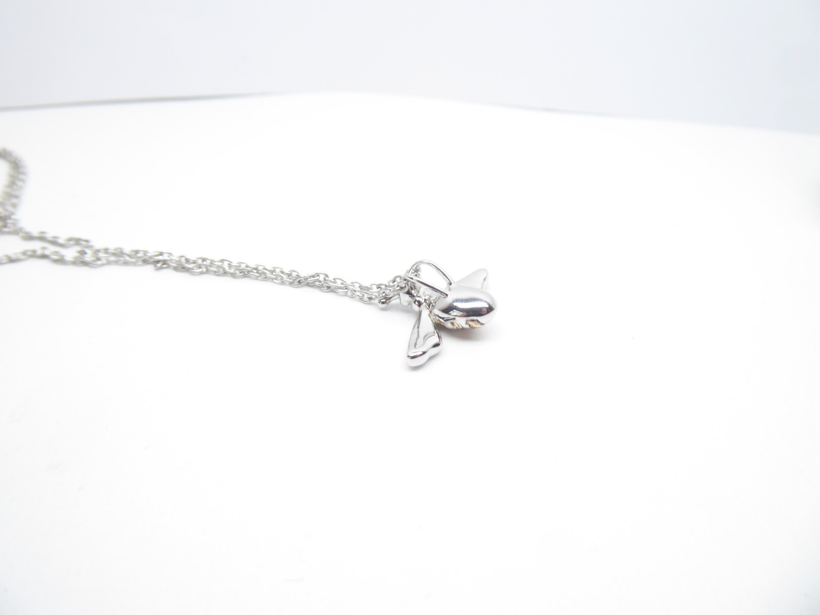 Clogau Gold Silver & 9ct Rose Gold Honey Bee Pendant 22″ Chain