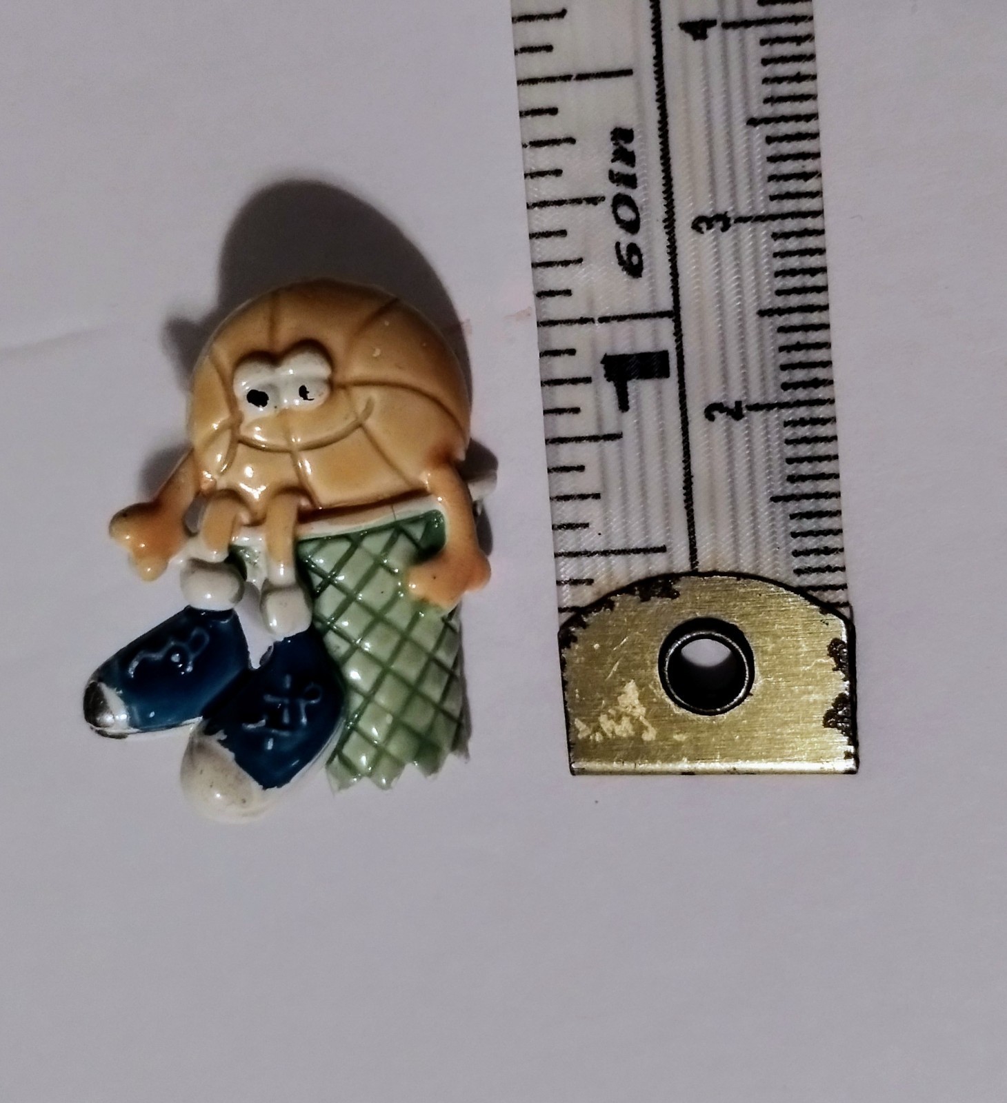 Set Of 3 JJ Jonette Brooches: Two Skunks One Basketball. Used