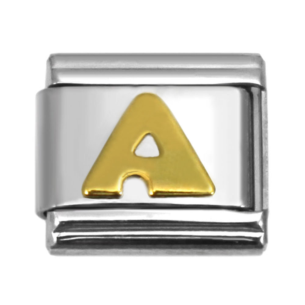 Italian charms Alphabet Letters