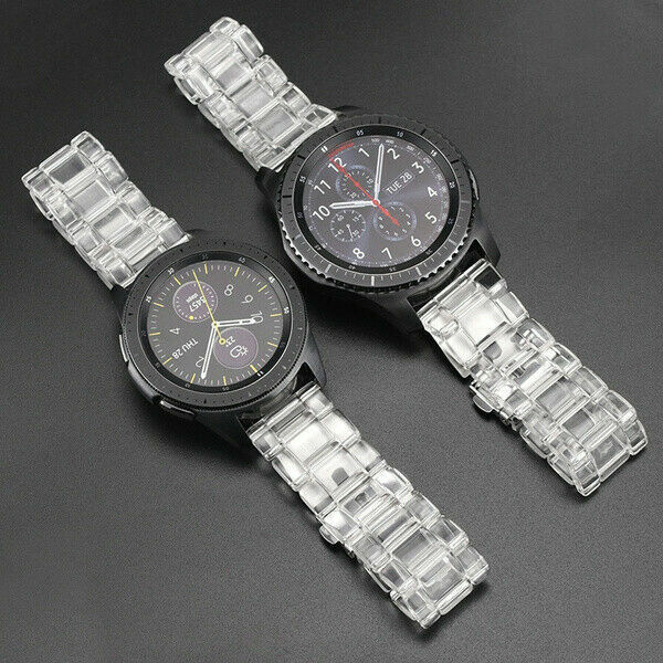 Resin Watch Band Bracelet For Samsung Galaxy Watch 4 5 6 40/44mm Classic 43/47mm