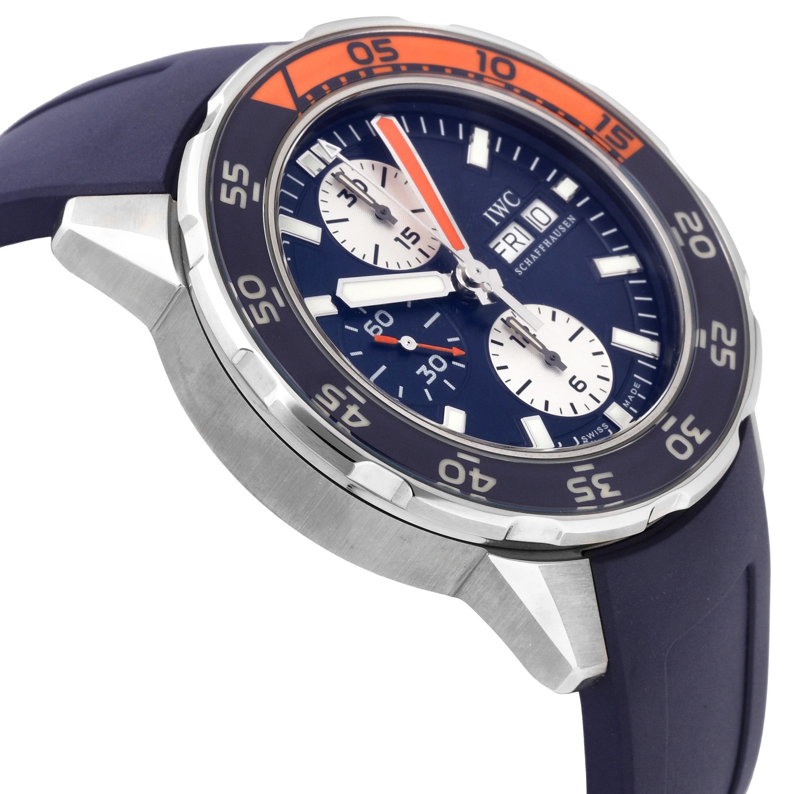 IWC Aquatimer Chronograph Blue Dial 44mm Automatic Men’s Watch IW376704