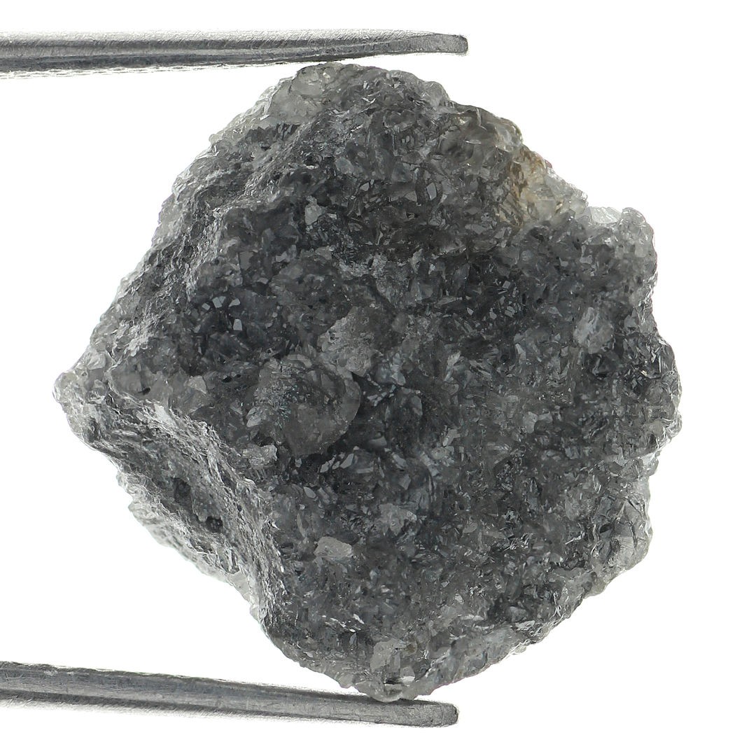 9.91 Carat Black Color Natural Rough Loose Raw Diamond RAW