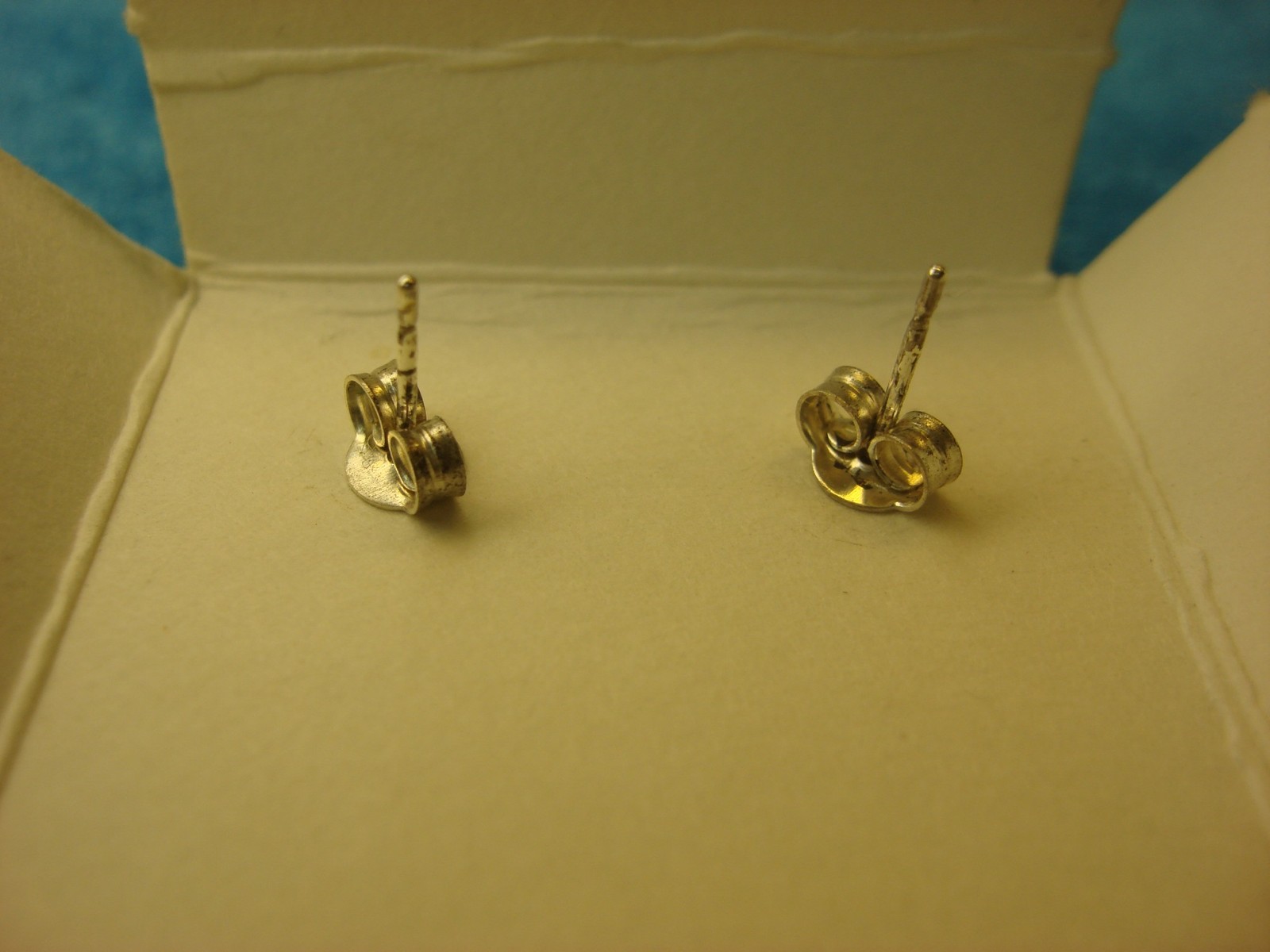 STERLING SILVER EARRINGS WITH 3 DIFF. STONES – AMETHYST,TANZANITE,SAPPHIRE