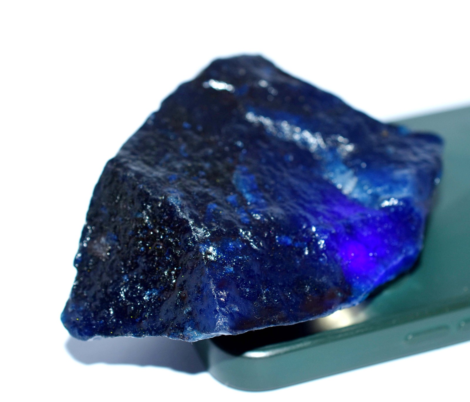 A++ CERTIFIED Natural Blue Tanzanite Uncut Raw Rough 157 Ct Loose Gemstone