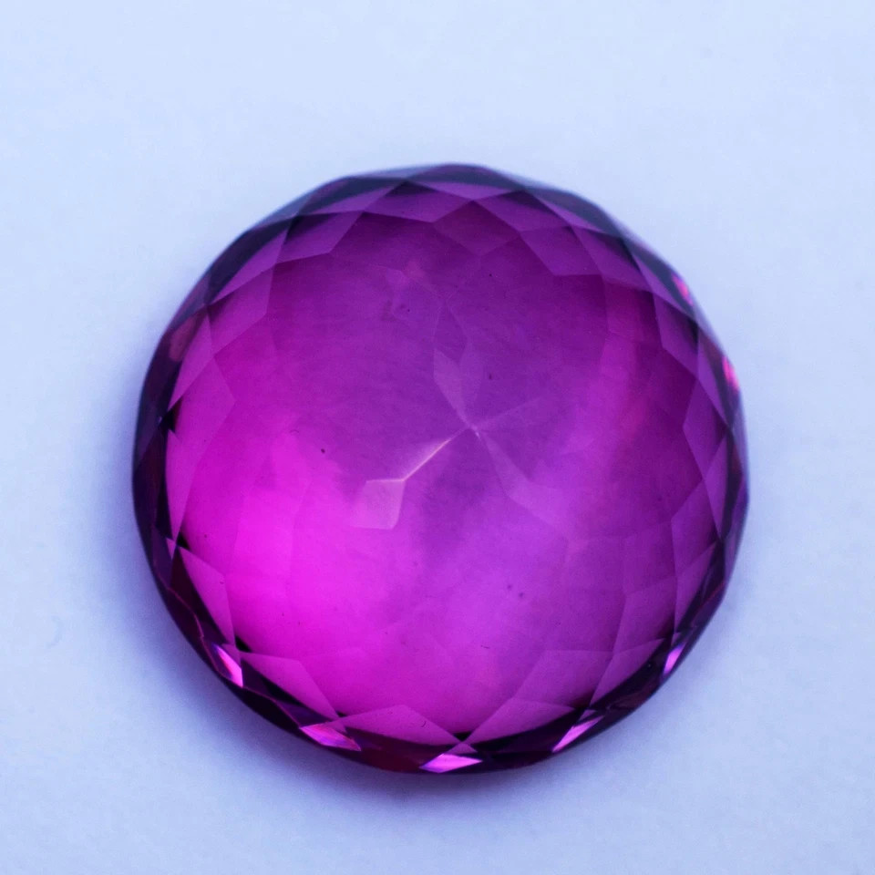 Huge 77.25 Ct Pink Spinel Round Faceted Cut Certified Loose Gemstone