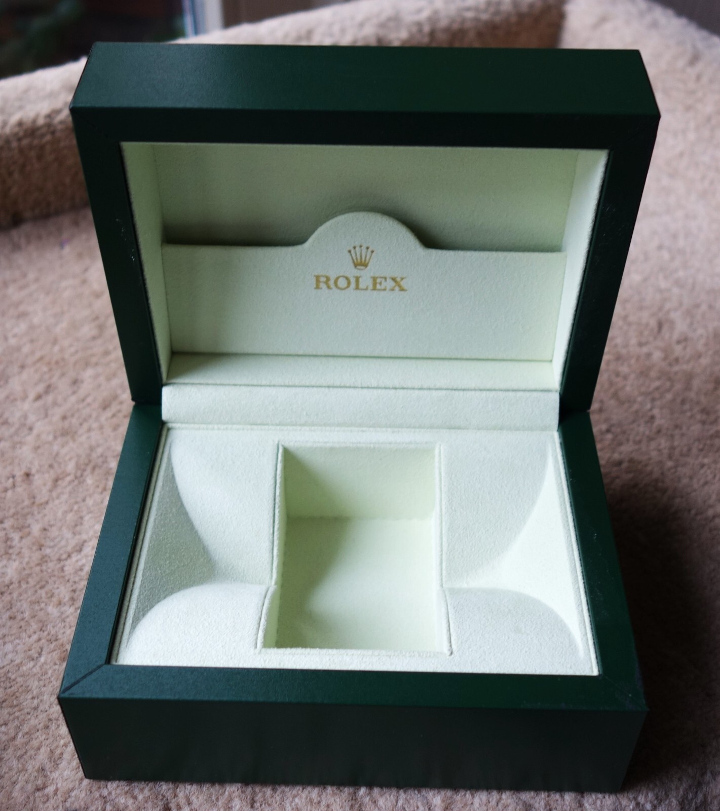 ROLEX GENUINE CASE BOX 2005 -2012 SMALL BASIC SUBMARINER ETC –NO WATCH HOLDER