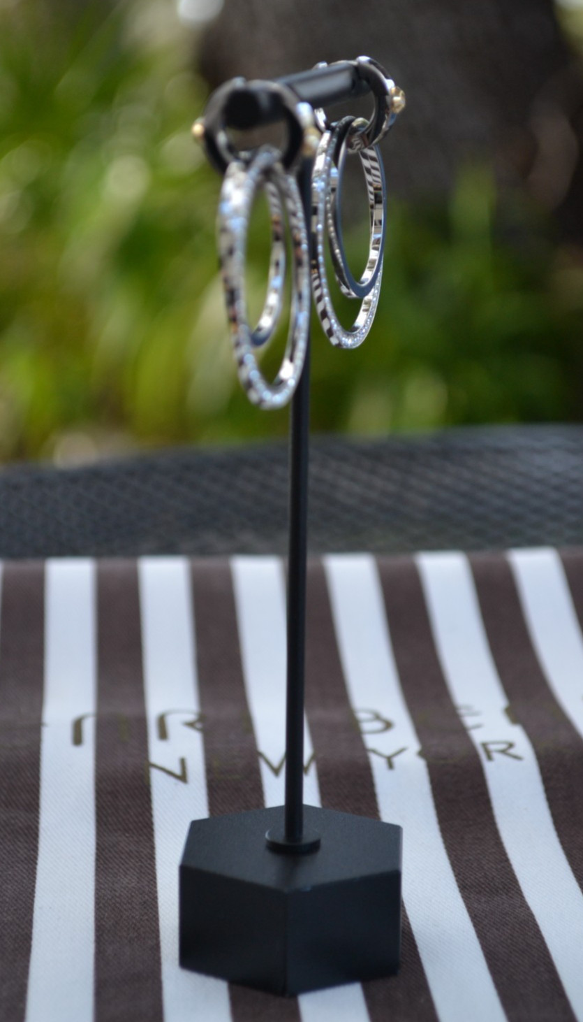 Henri Bendel Double Ring Hoop Earring