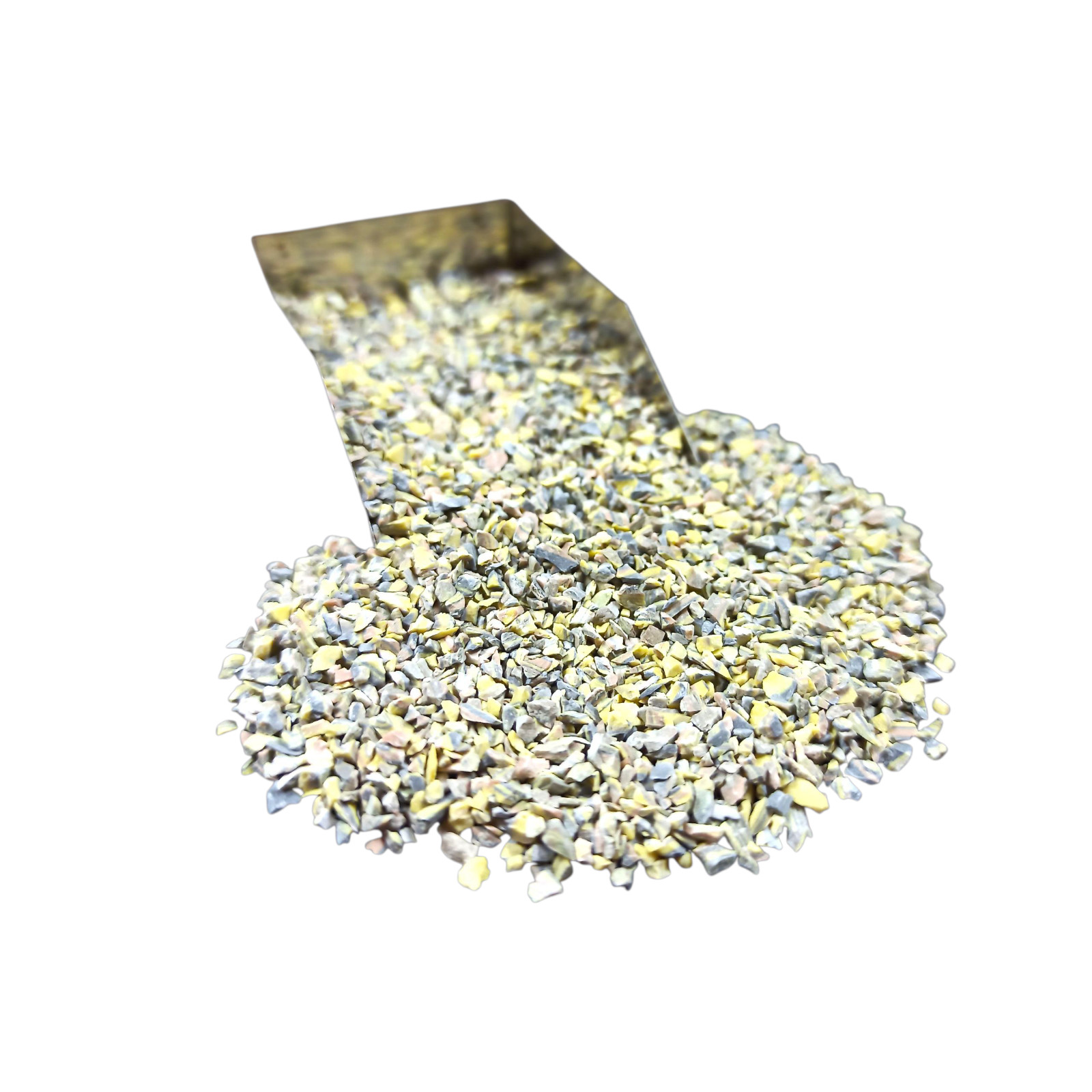 Tiger Turquoise gemstone crushed Coarse 1-3mm Gemstone For Wood inlay