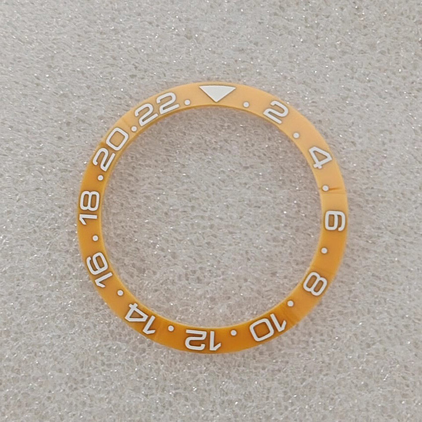 38MM Ceramic Watch Bezel No Luminous Insert Ring Accessory Inner Diameter 30.5MM