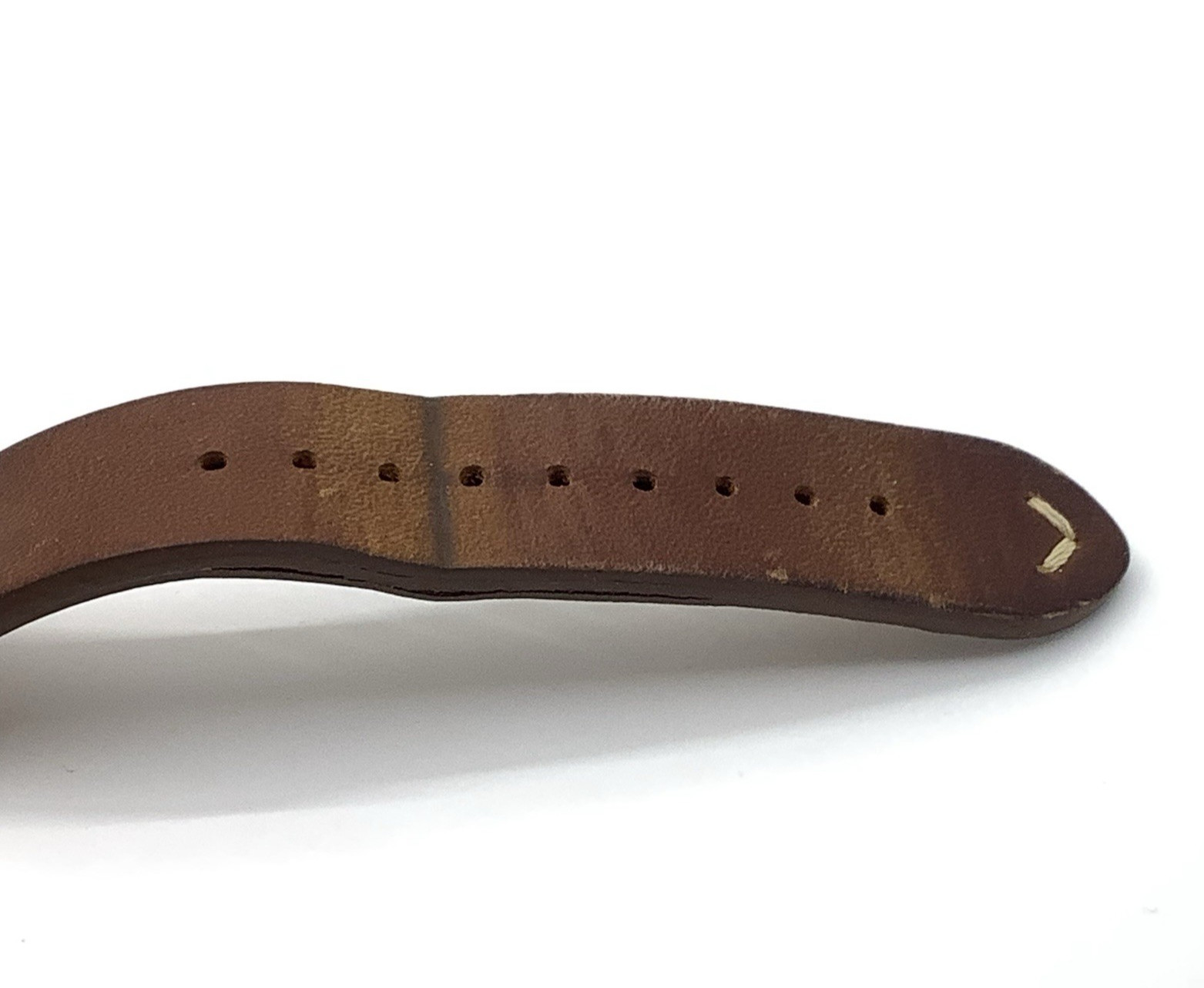 Shinola Argonite-1069 The Runwell Watch Brown Leather Band Not Ticking, As Is
