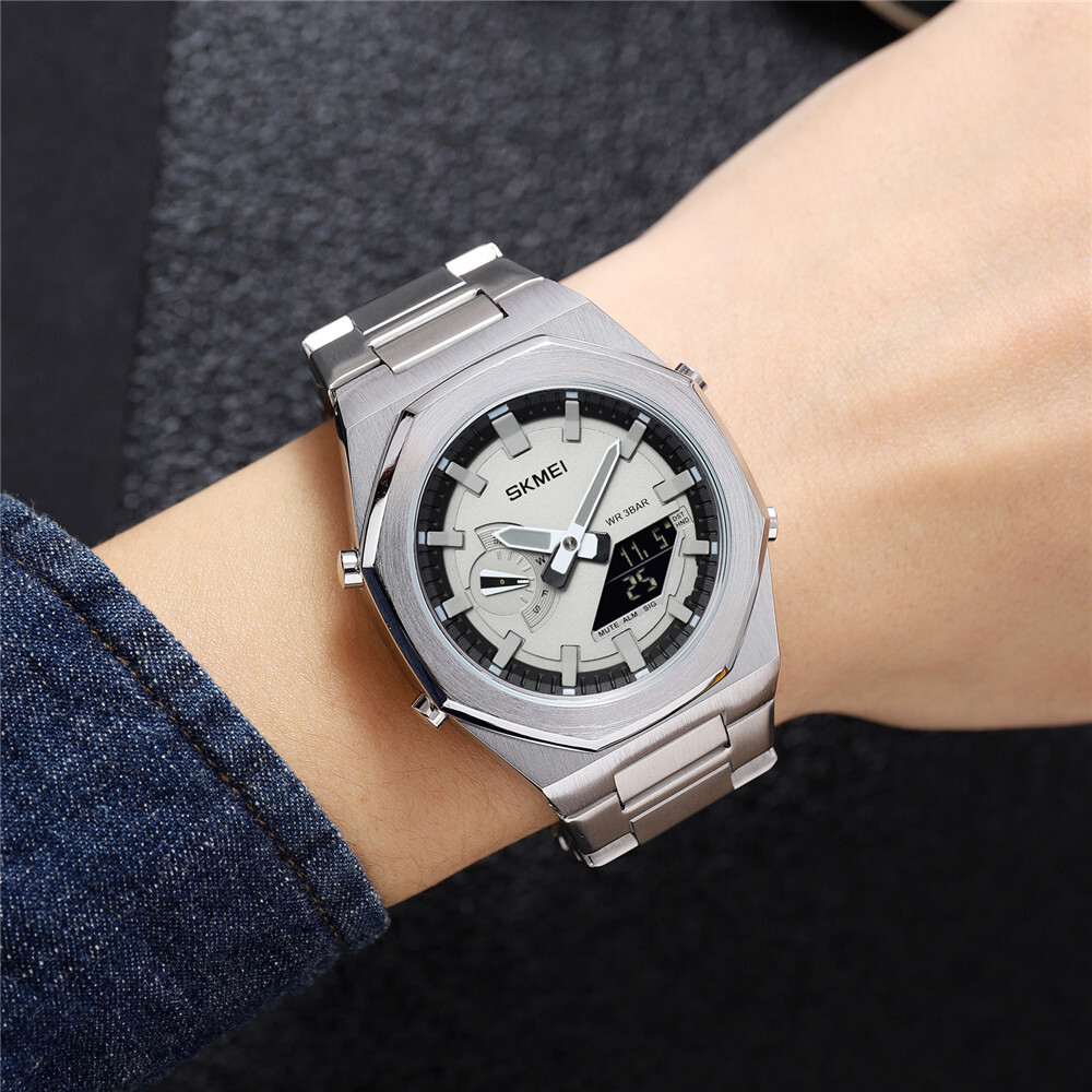 SKMEI Men Watch Luxury Military Wristwatch LED Digital Quartz Sport Watches Male