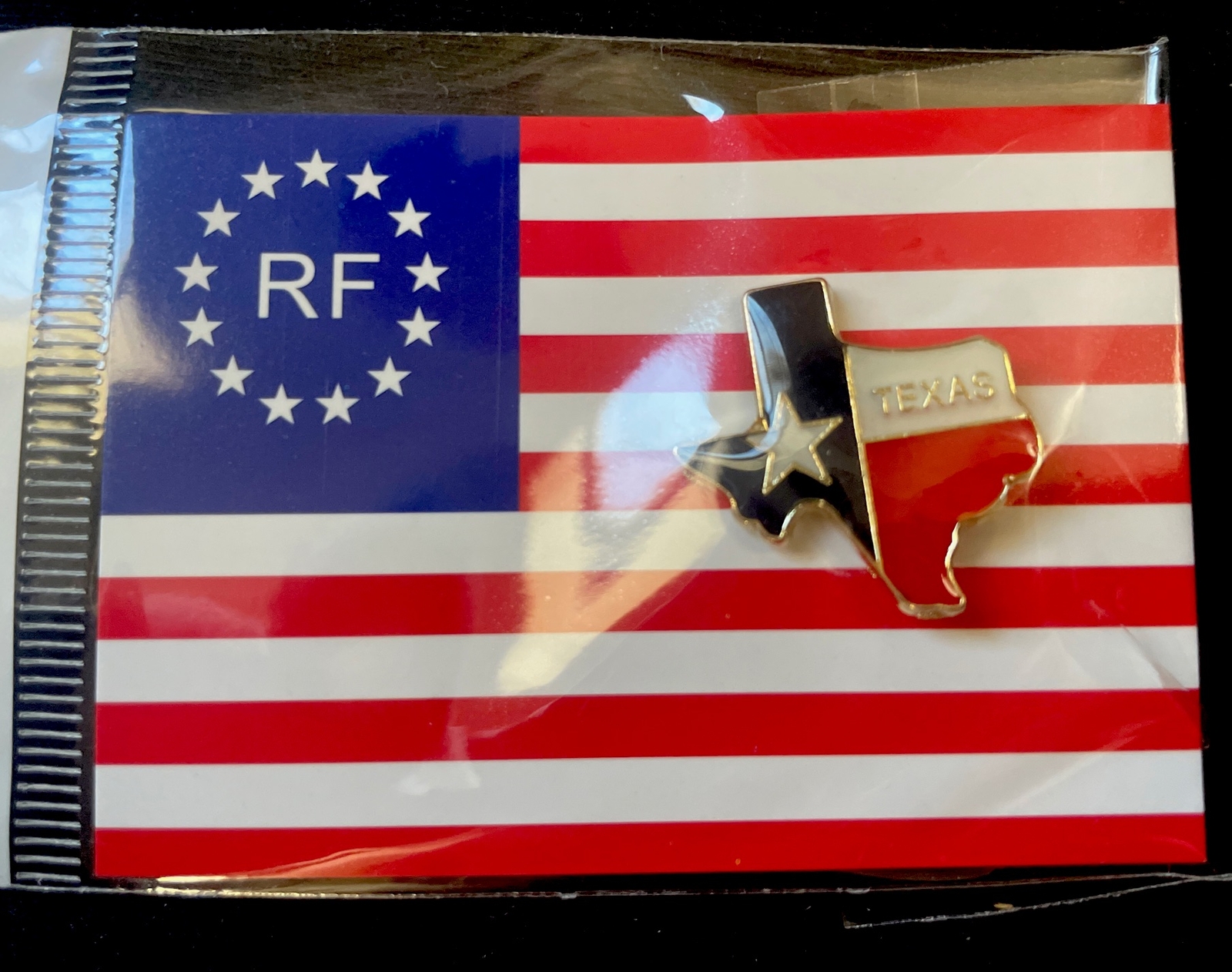 TEXAS State Map Lapel HatPin Top QUALITY + Free Stickers