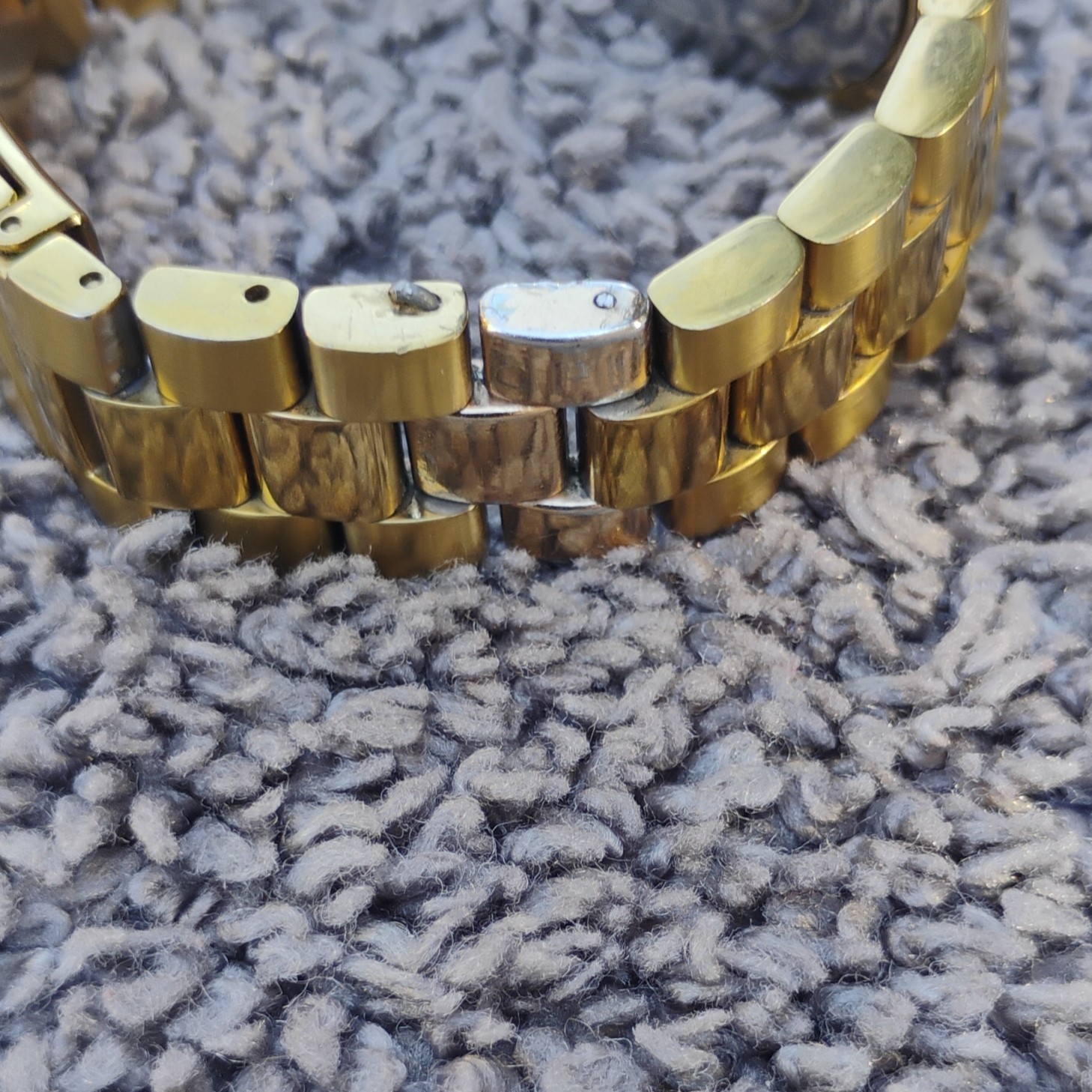 Michael Kors Men’s Quartz Analog Watch Gold SS Bracelet Chrono Date 38mm