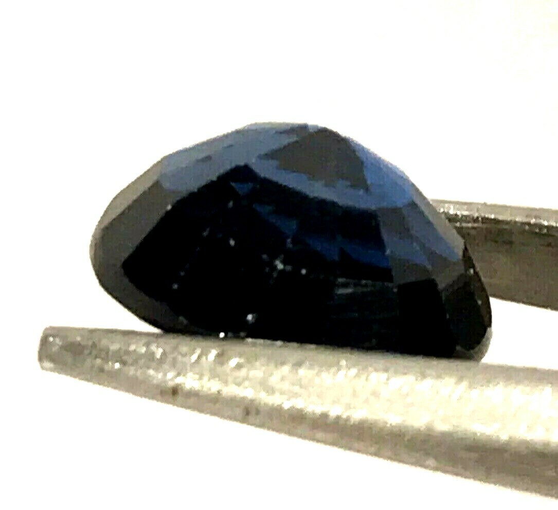 4.60 Ct Natural Blue Sapphire, Excellent Oval Cut , SI Clarity,9 mohs