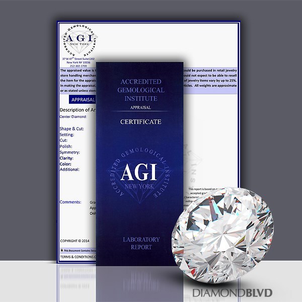 0.40 CT E/VS2/Ex Cut Round AGI Earth Mined Diamond 14KW Ring for Men 13.7 Grams