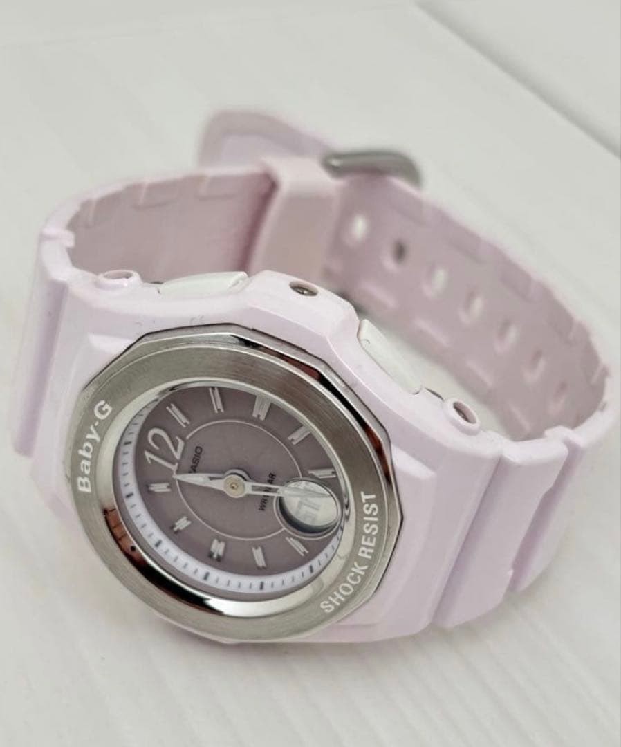 CASIO Baby G BGA 1000 Light Pink Wristwatch Operational Check Completed