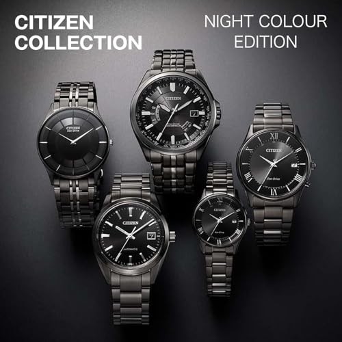 Unused CITIZEN Citizen Collection AS1064-53E Black NIGHT COLOUR Men Watch in Box