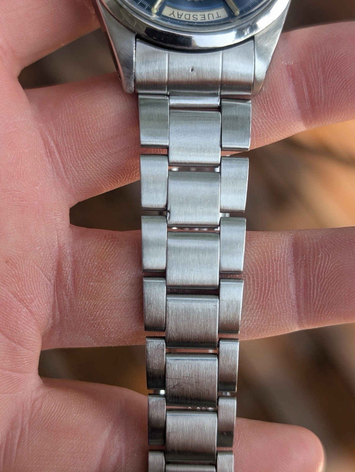 TUDOR Prince Date Day Jumbo REF. 7017/0 – 38mm With RARE Blue dial