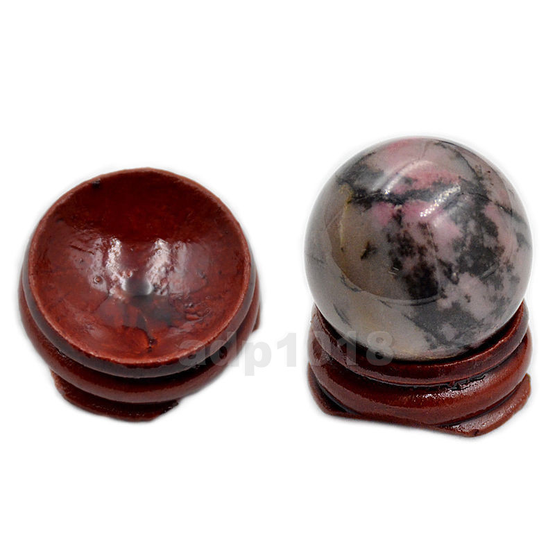Natural Gemstone Round Ball Crystal Healing Sphere Massage meditationn ball