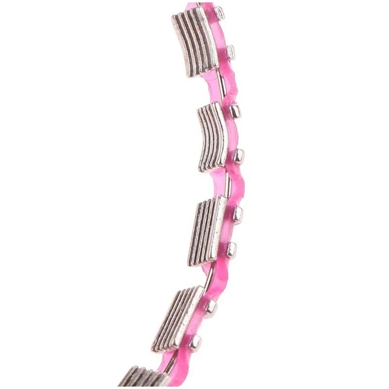 1 Pair Colorful Fashion Braces Metal Wire Tooth Decoration Fake Braces