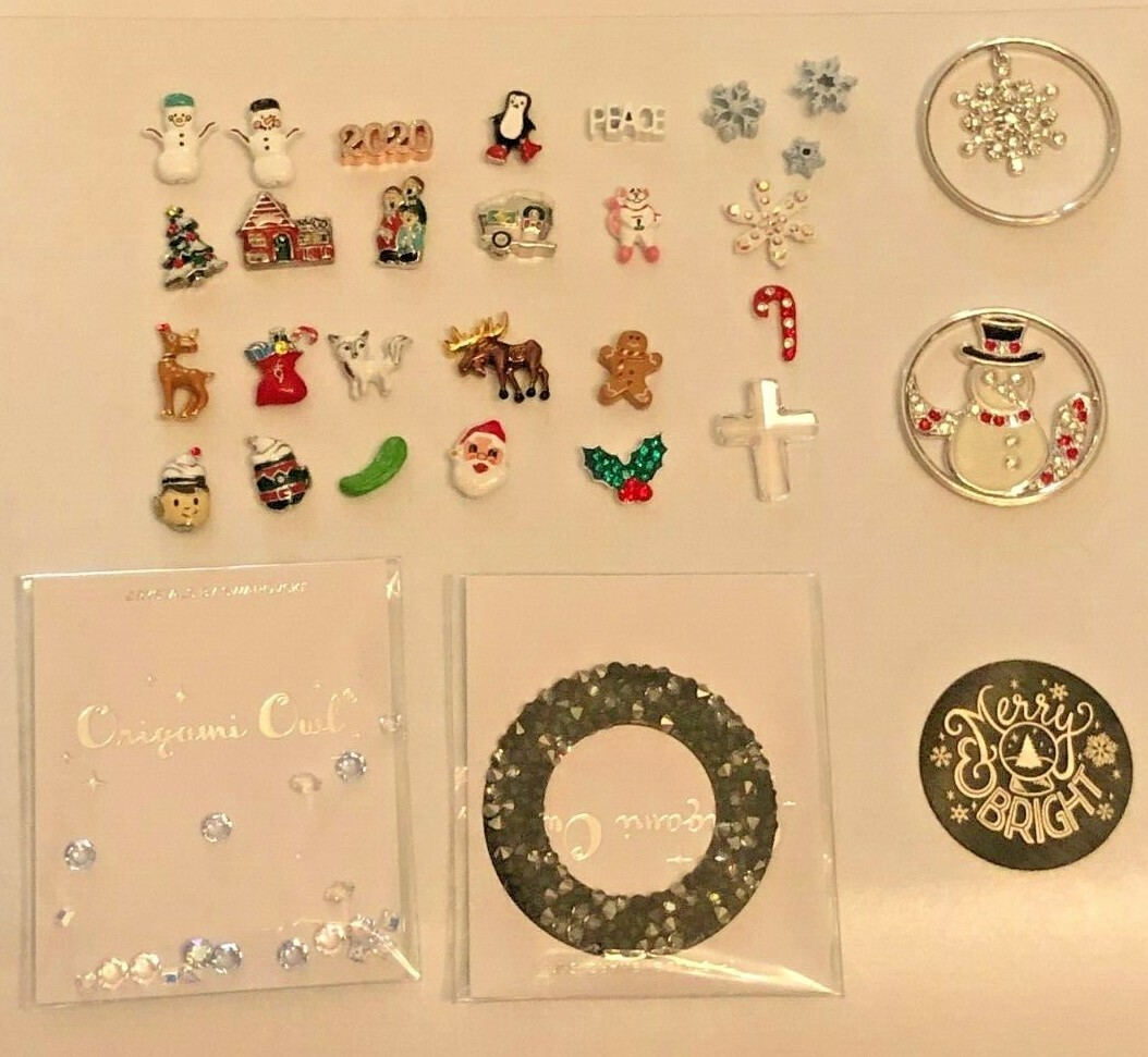 Origami Owl 2021 Christmas Holiday Limited Editions Free Shipping