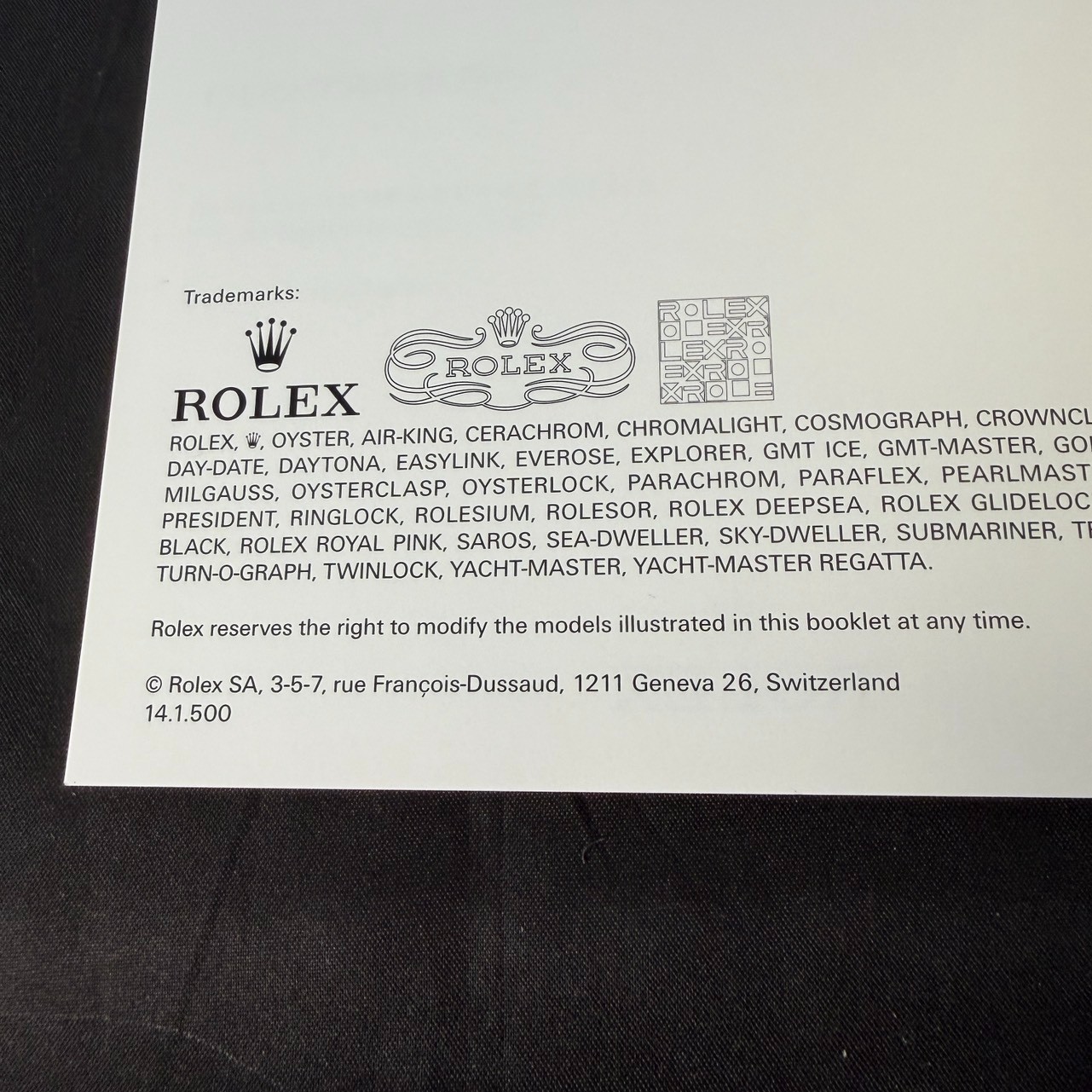 ROLEX Watch Box Case 39139.04 Booklet of YACHT-MASTER 100%Authentic YZ8052