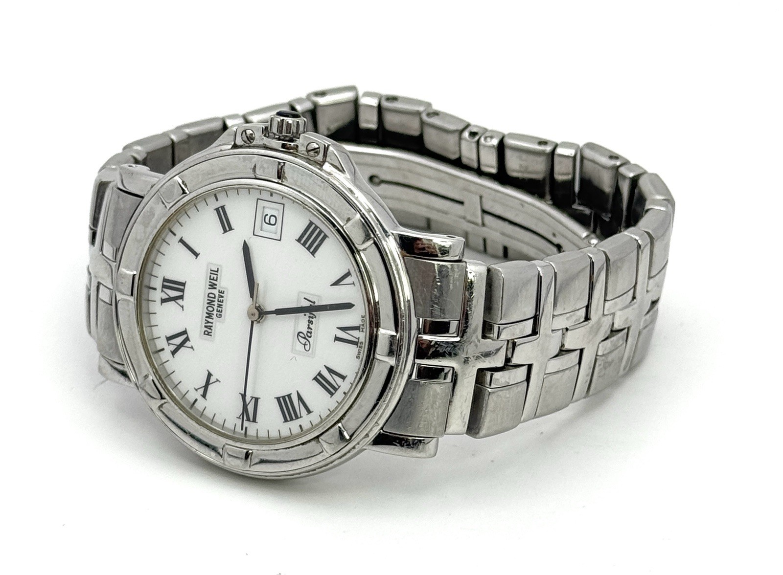 Raymond Weil Parsifal Men’s Watch 9551Sapphire Crystal Stainless Steel Swiss
