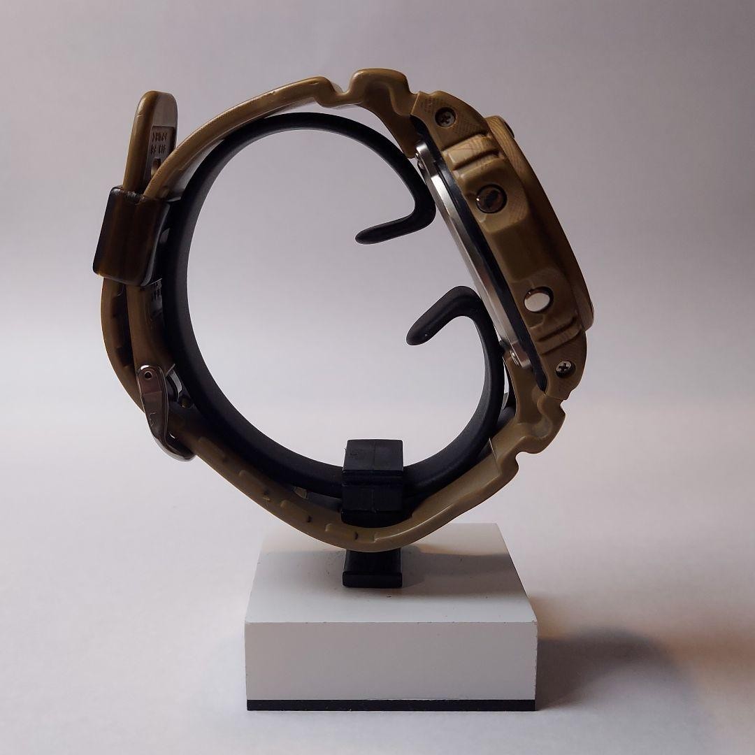 CASIO G-SHOCK G-LIDE GWX-5600WB-5JF Wood Grain Tide Graph Used from Japan