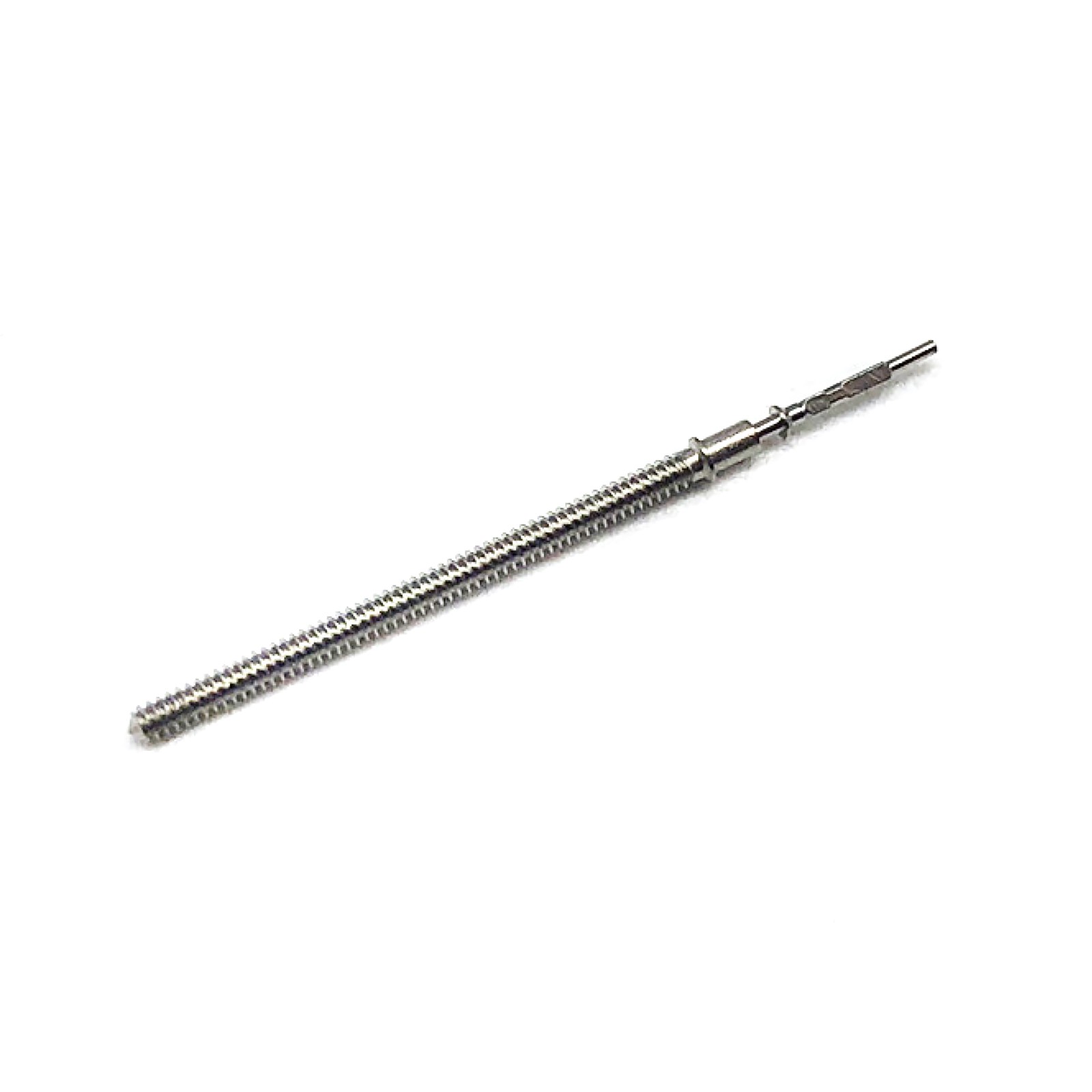 Watch Stem For VD53 VD57 Movement Metal Silver Watch Winding Stem Replacement