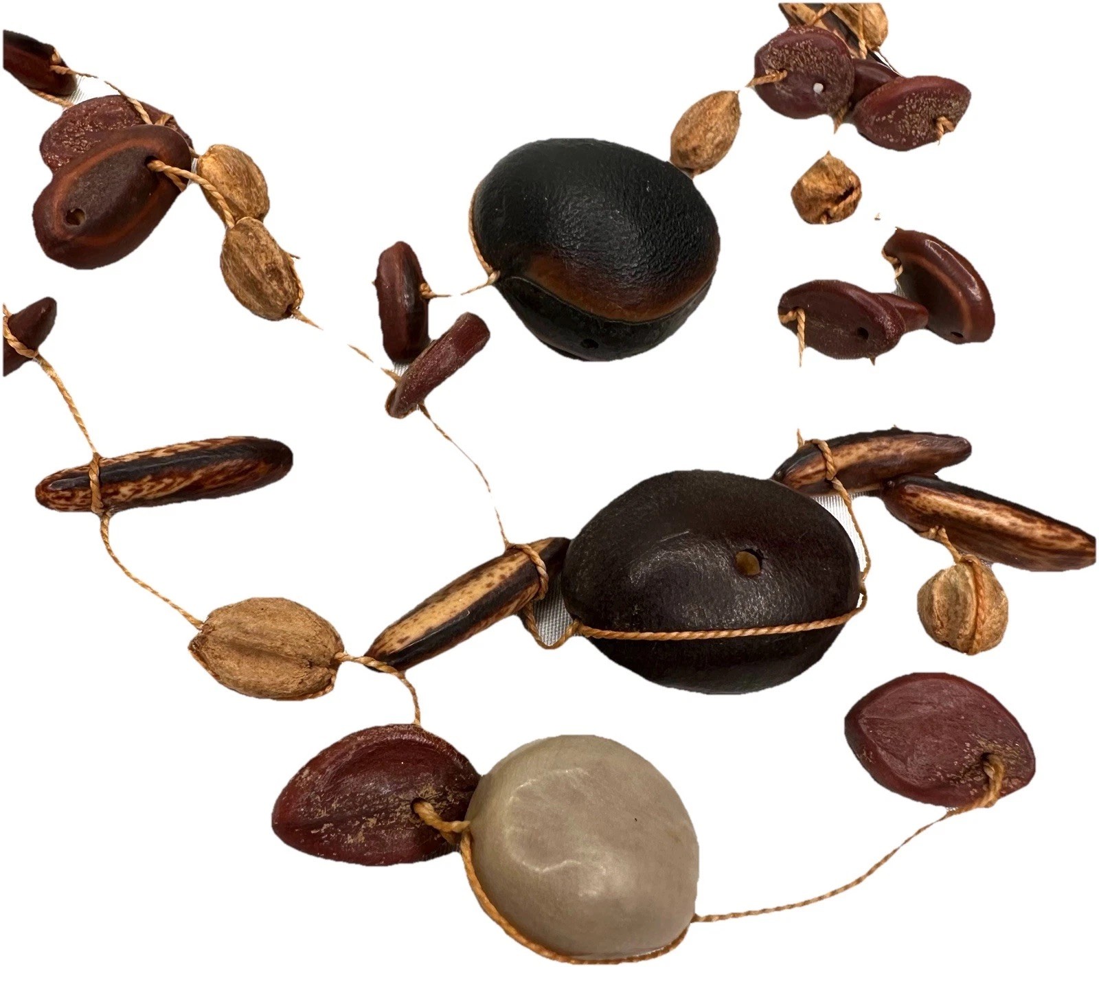 Organic Mixed Pendant Necklace