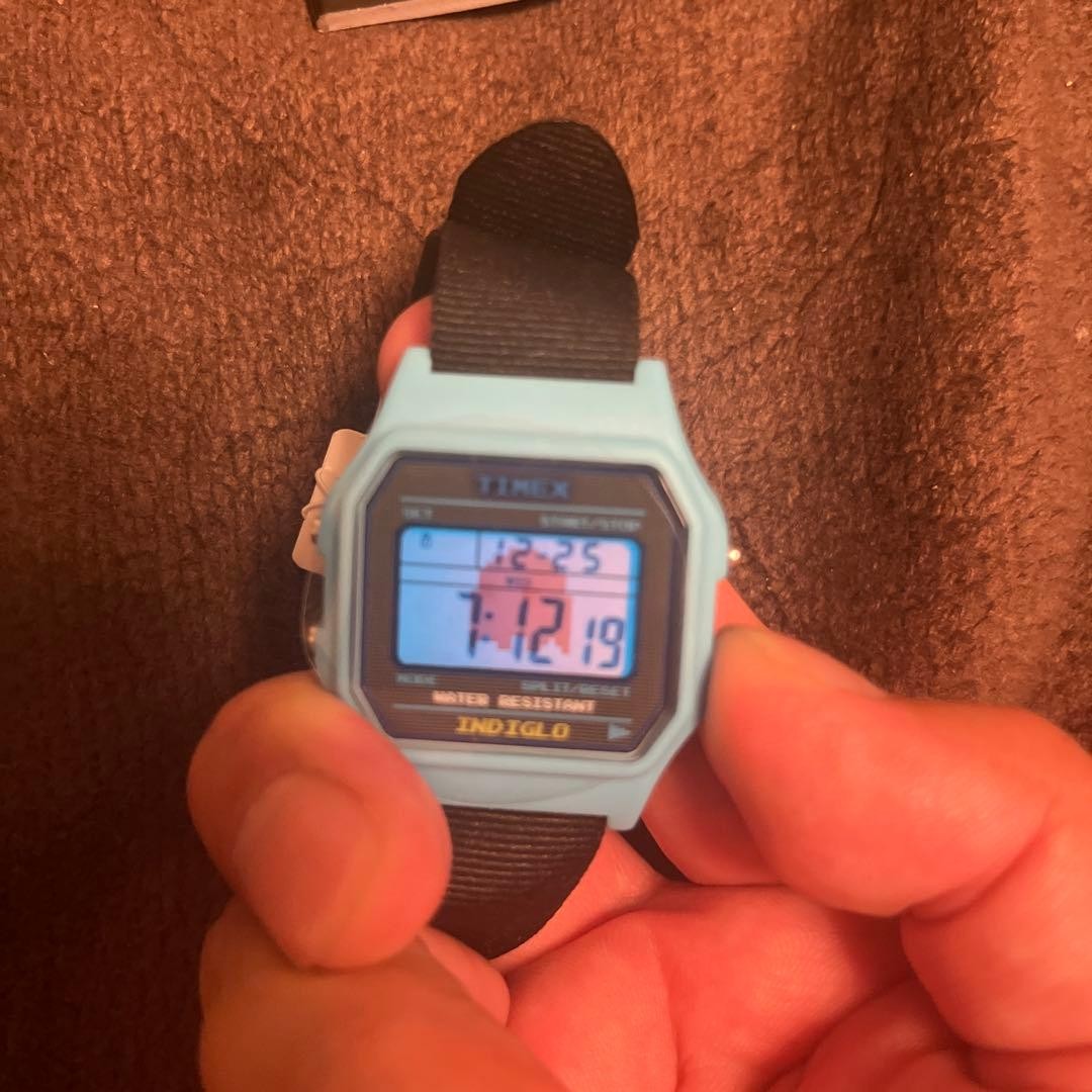 TIMEX x PAC-MAN 40th Anniversary Watch with Plush Pouch Limited Edition Rare