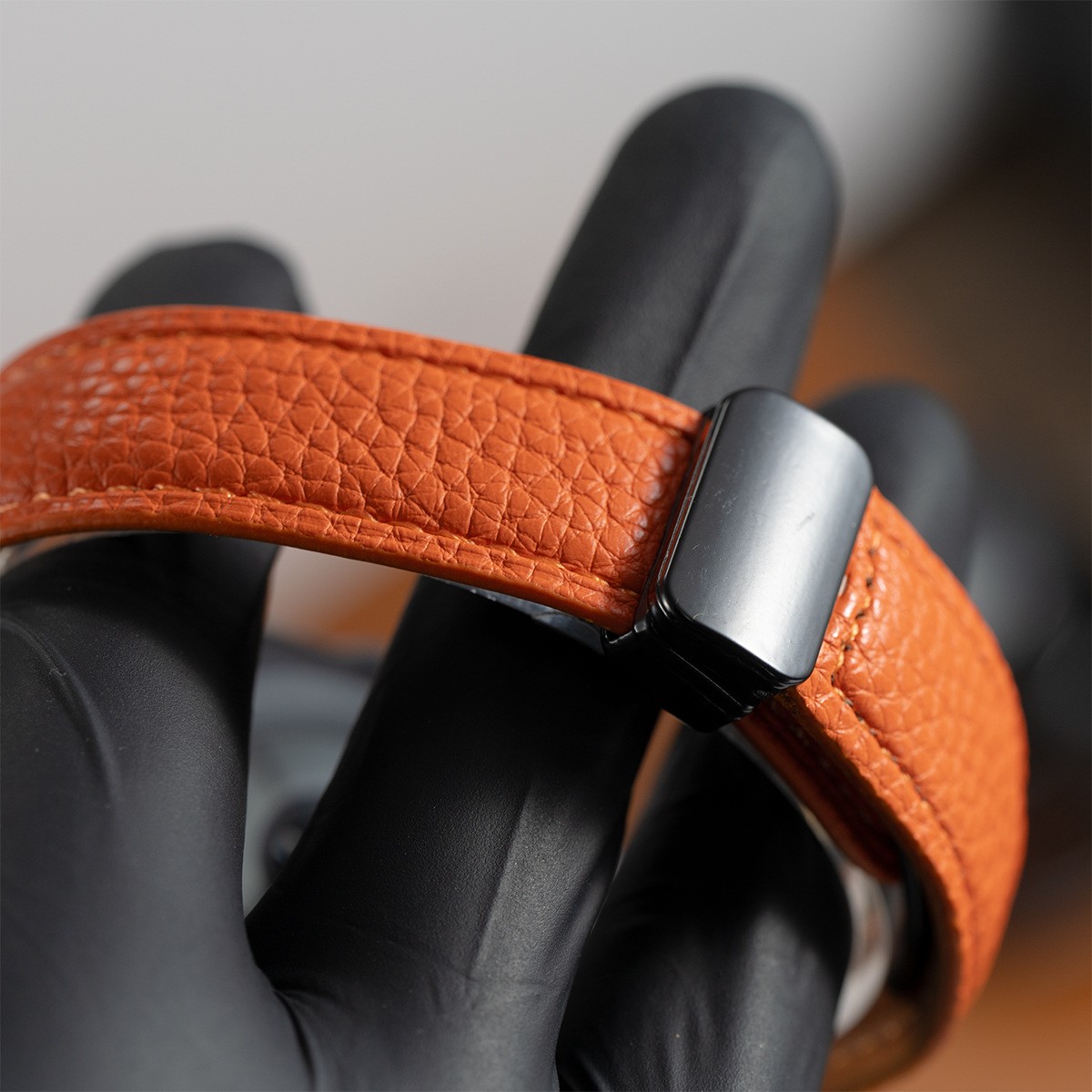 Fits Samsung Galaxy Ultra Watch Strap Leather Rugged Folding Clasp Band 22mm