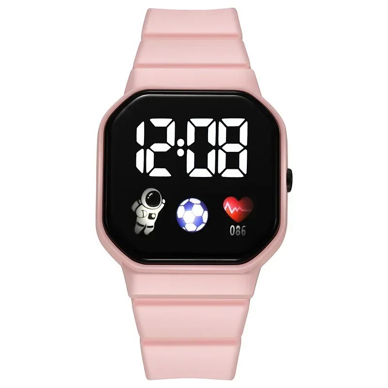 LED Digital Sport Watch Waterproof Wristwatch Men Women Boys Girls Kids Gift