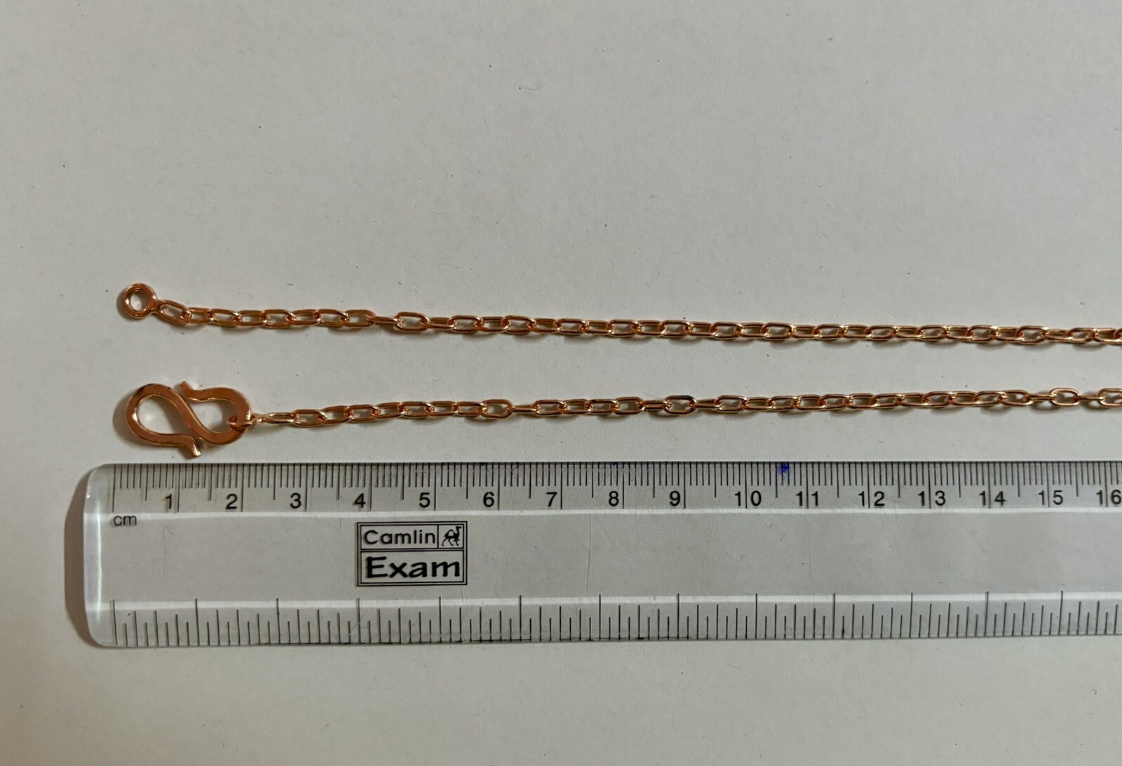 6 inch Pure Copper Short Cable Chain Bracelet, Healing Copper Jewelry Spiritual