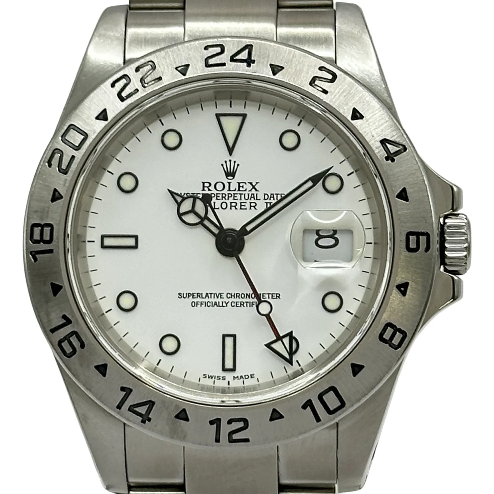 ROLEX ２ 16570 40mm Stainless Steel White Dial Automatic Watch OKW2785