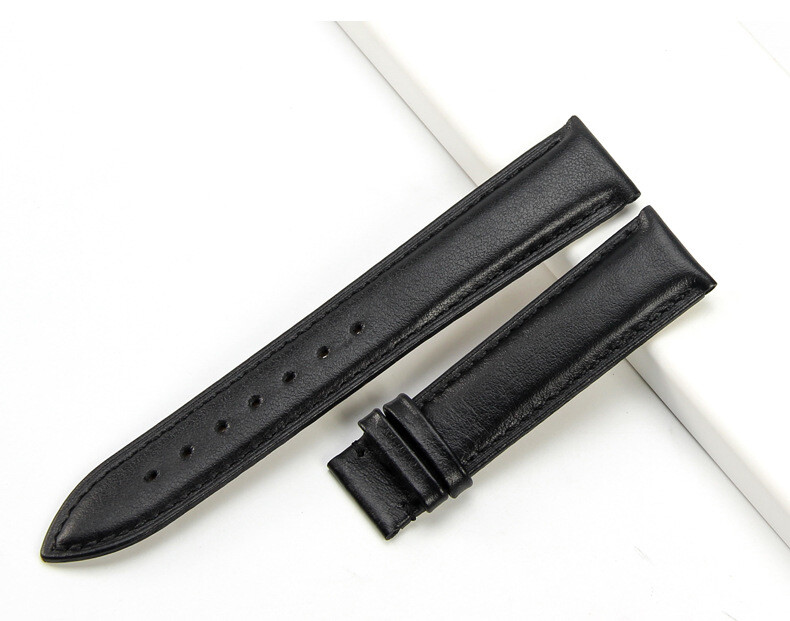 First layer cowhide genuine leather watch band strap 14-22mm without buckle